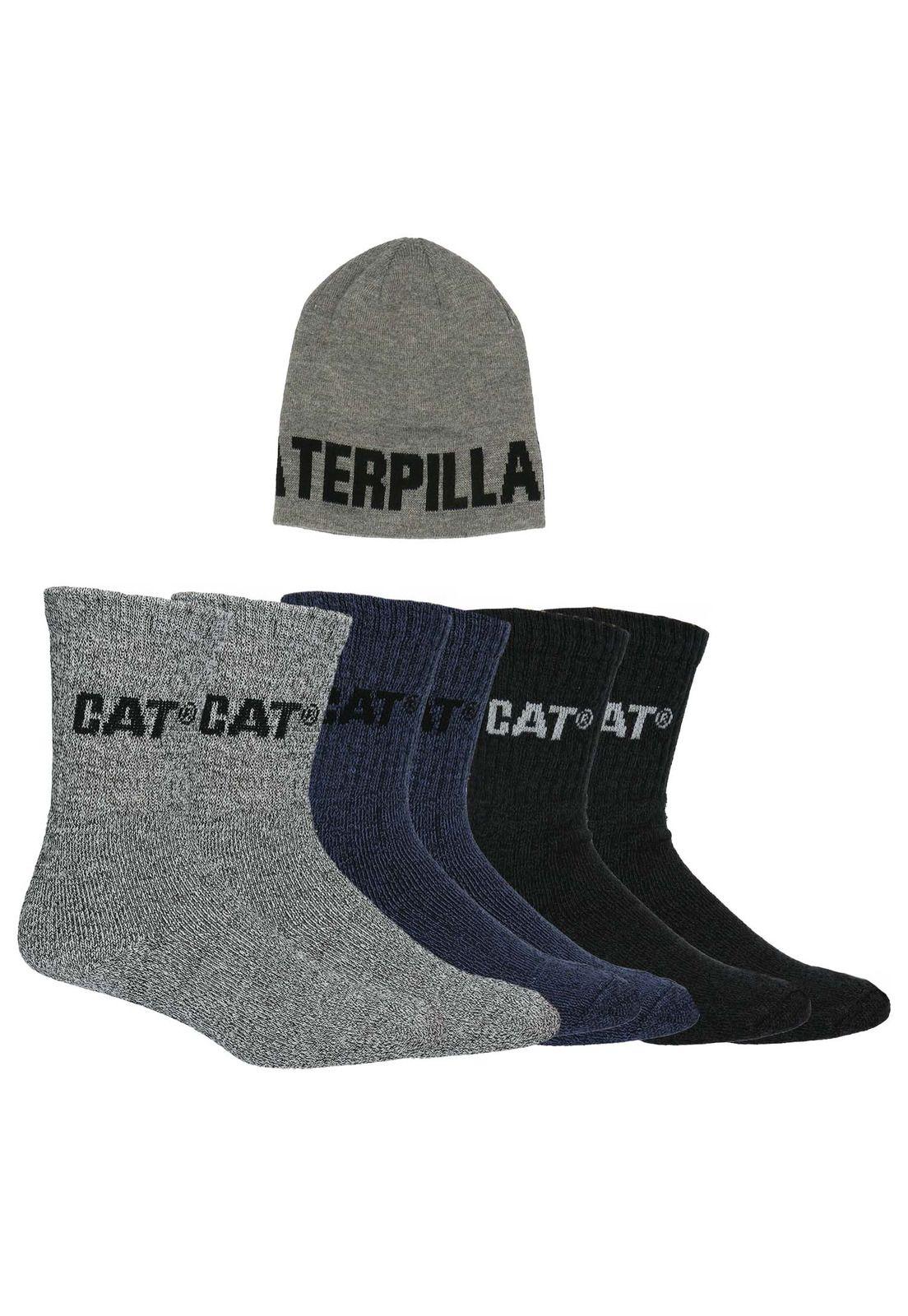 Calcetín Hombre Knit Cap Sock Bundle Gris-0