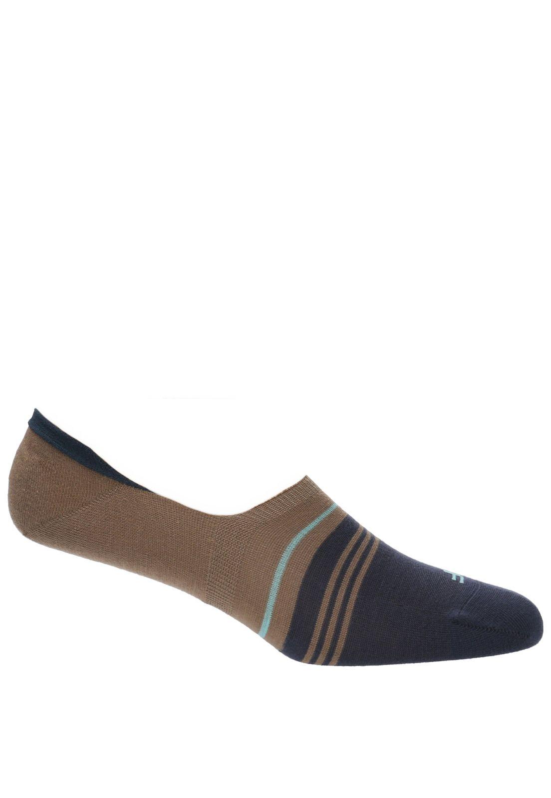 Calcetin Casual Rfv23H Inv Line Azul Hombre-0