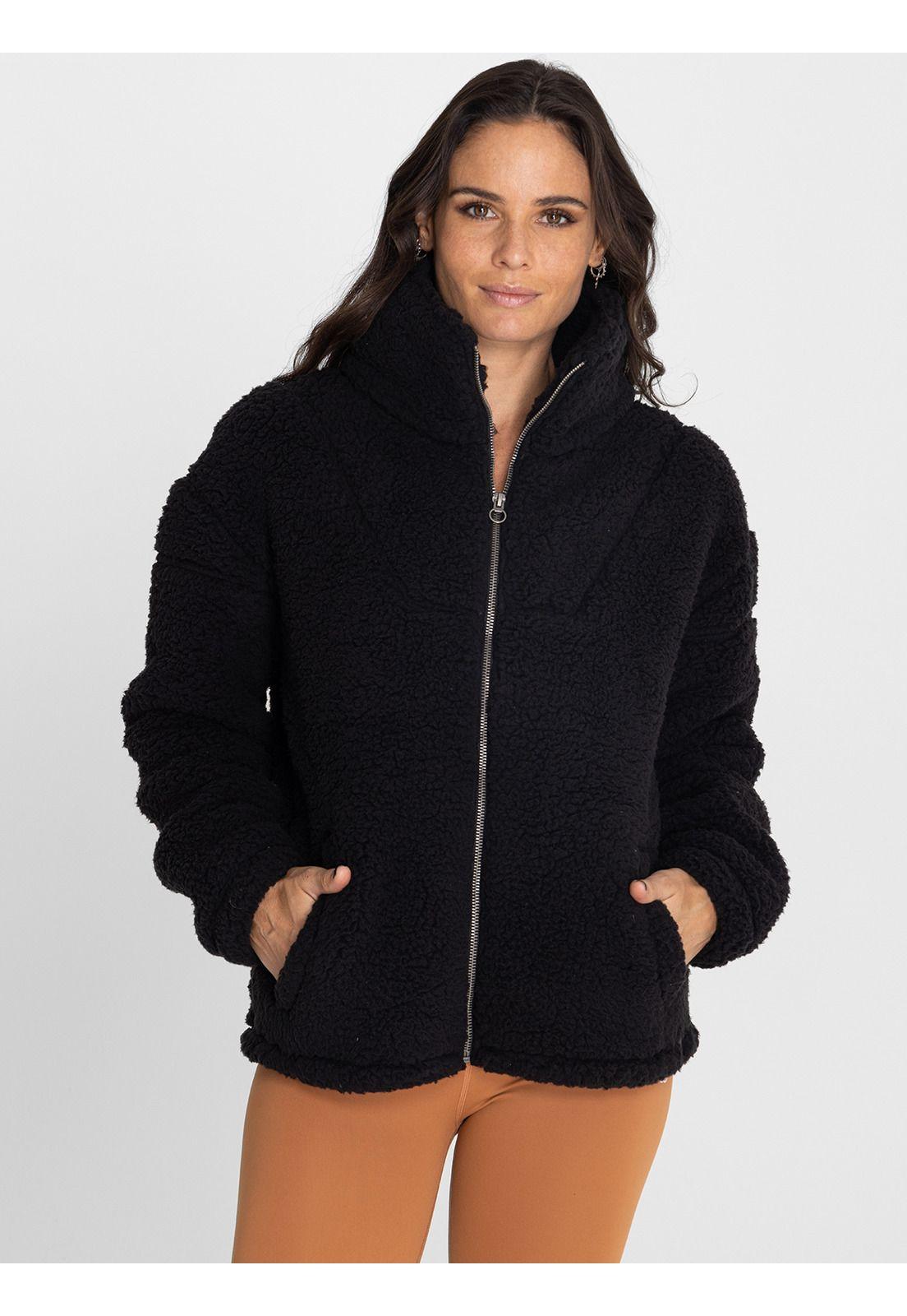 Polar Mujer Shaggy Noa Negro-0
