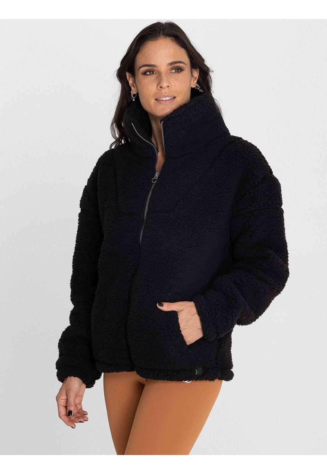 Polar Mujer Shaggy Noa Negro-1