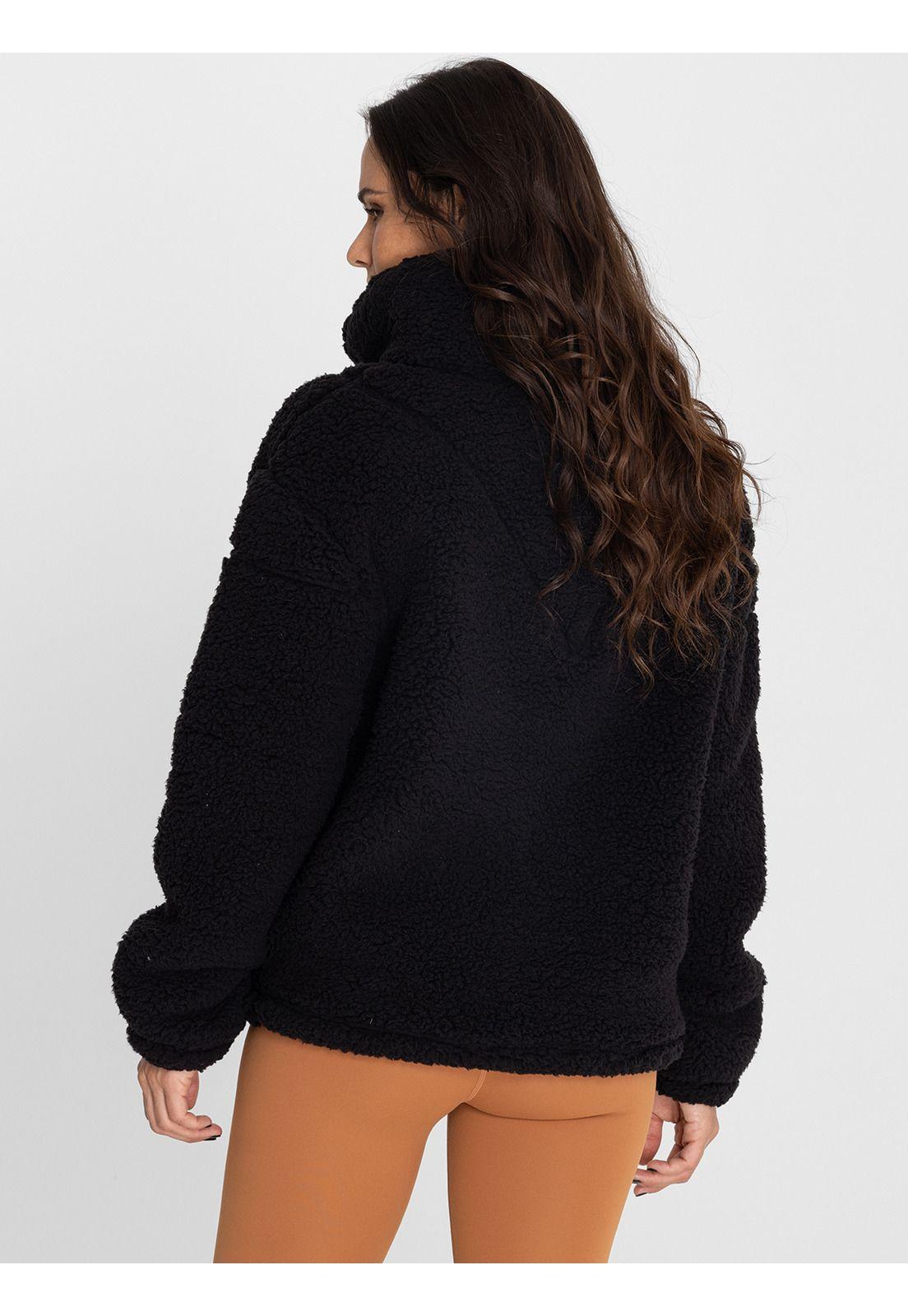 Polar Mujer Shaggy Noa Negro-3