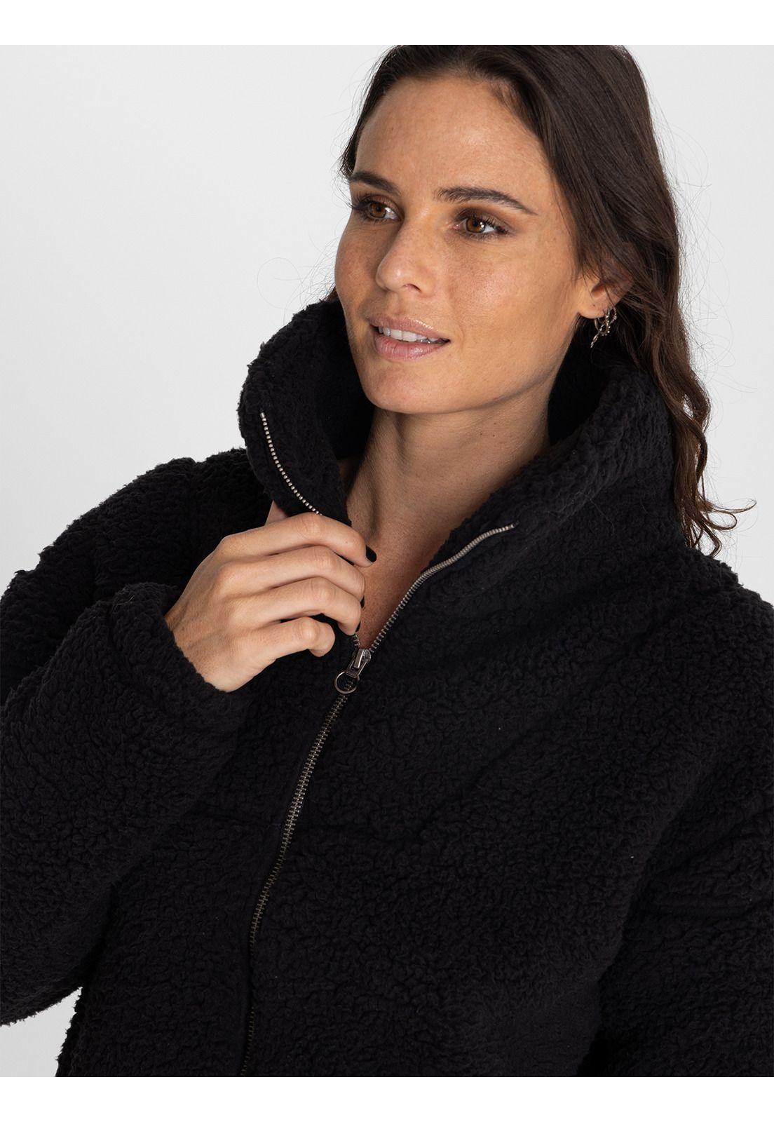 Polar Mujer Shaggy Noa Negro-4