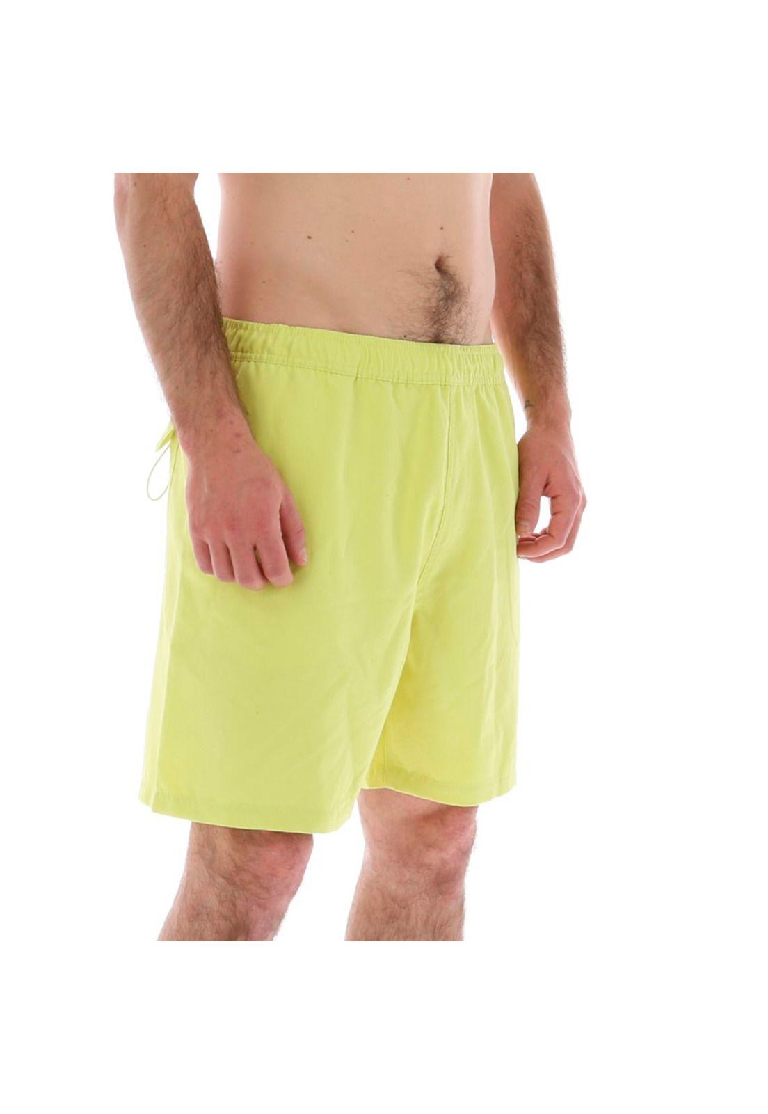 Traje De Baño Hombre Plain Amarillo 7Veinte-3
