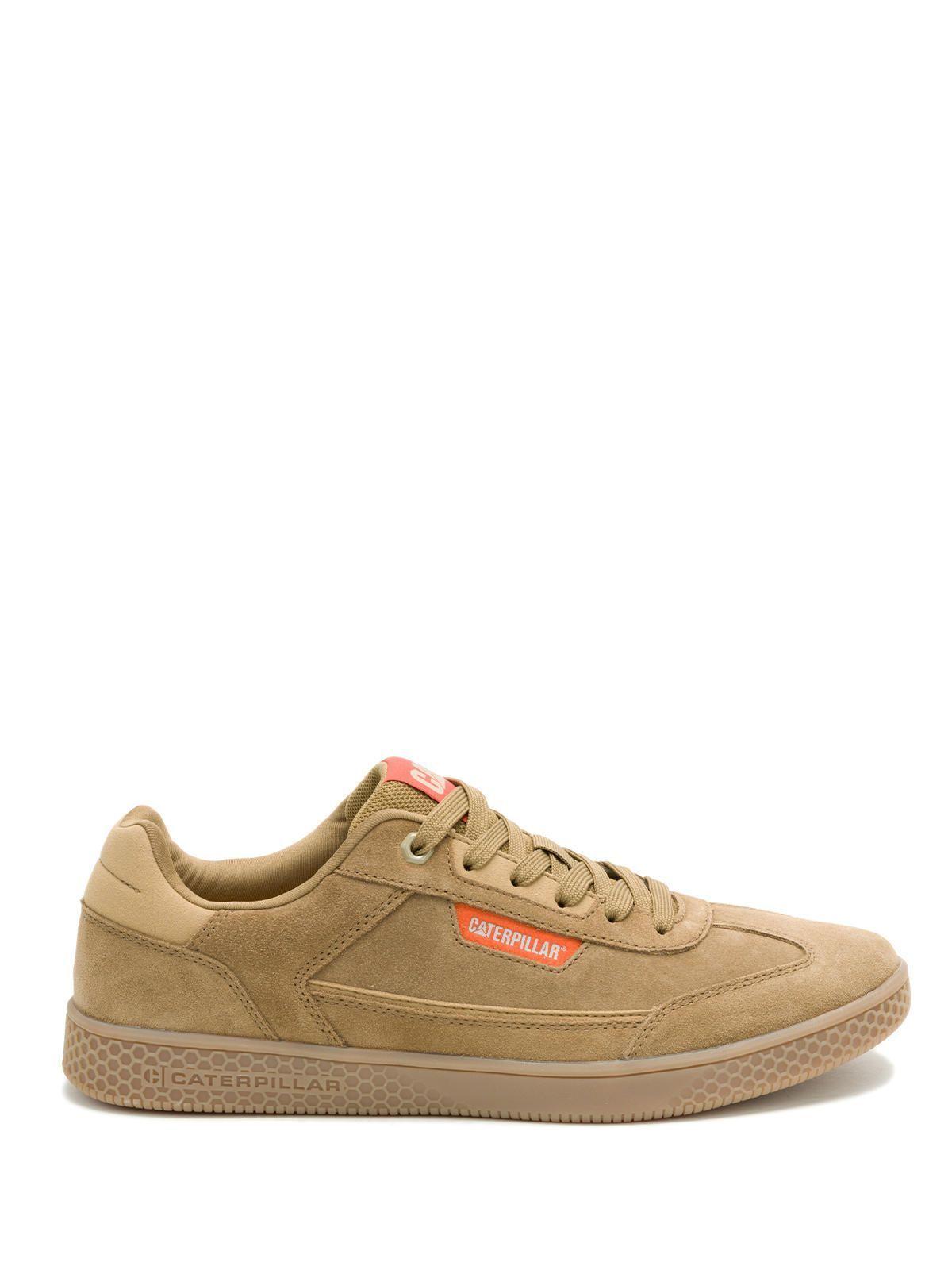 Zapatilla Cuero Hombre Pause Retro T-Toe Café Claro-1