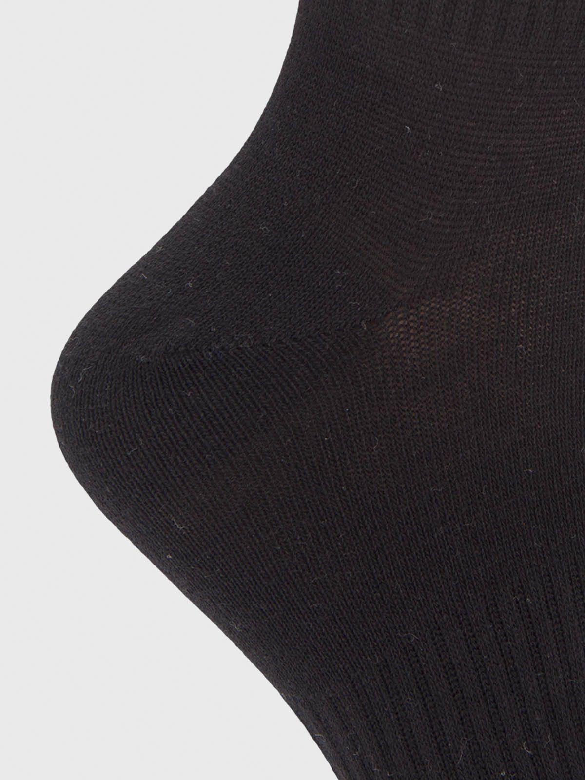 Calcetin Algodón Mujer Mc Clasico Negro-2