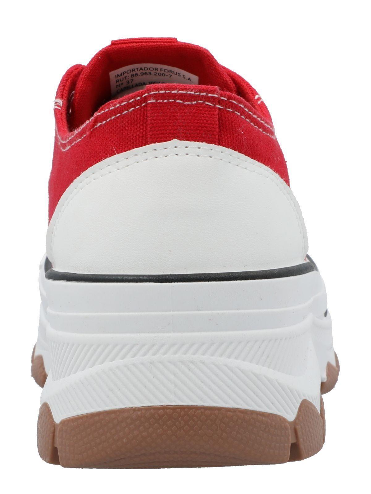 Zapatilla Mujer Rachel 2 Rojo-6