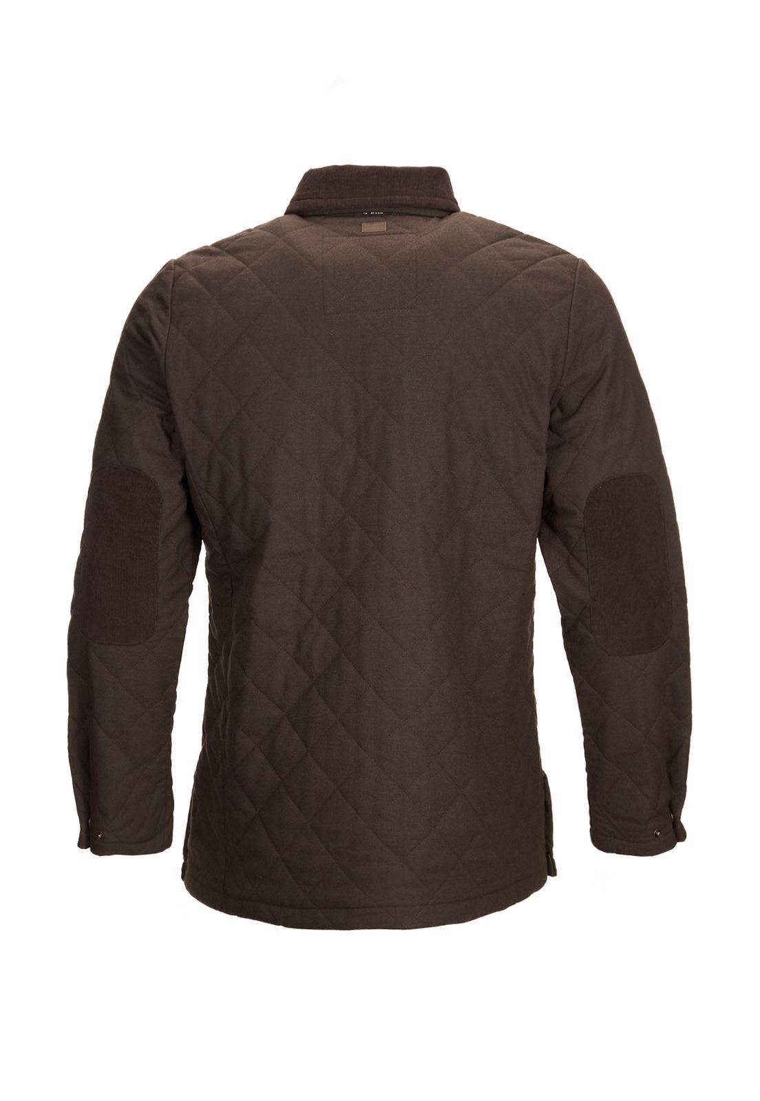 Chaqueta Hombre Stitch Café-1