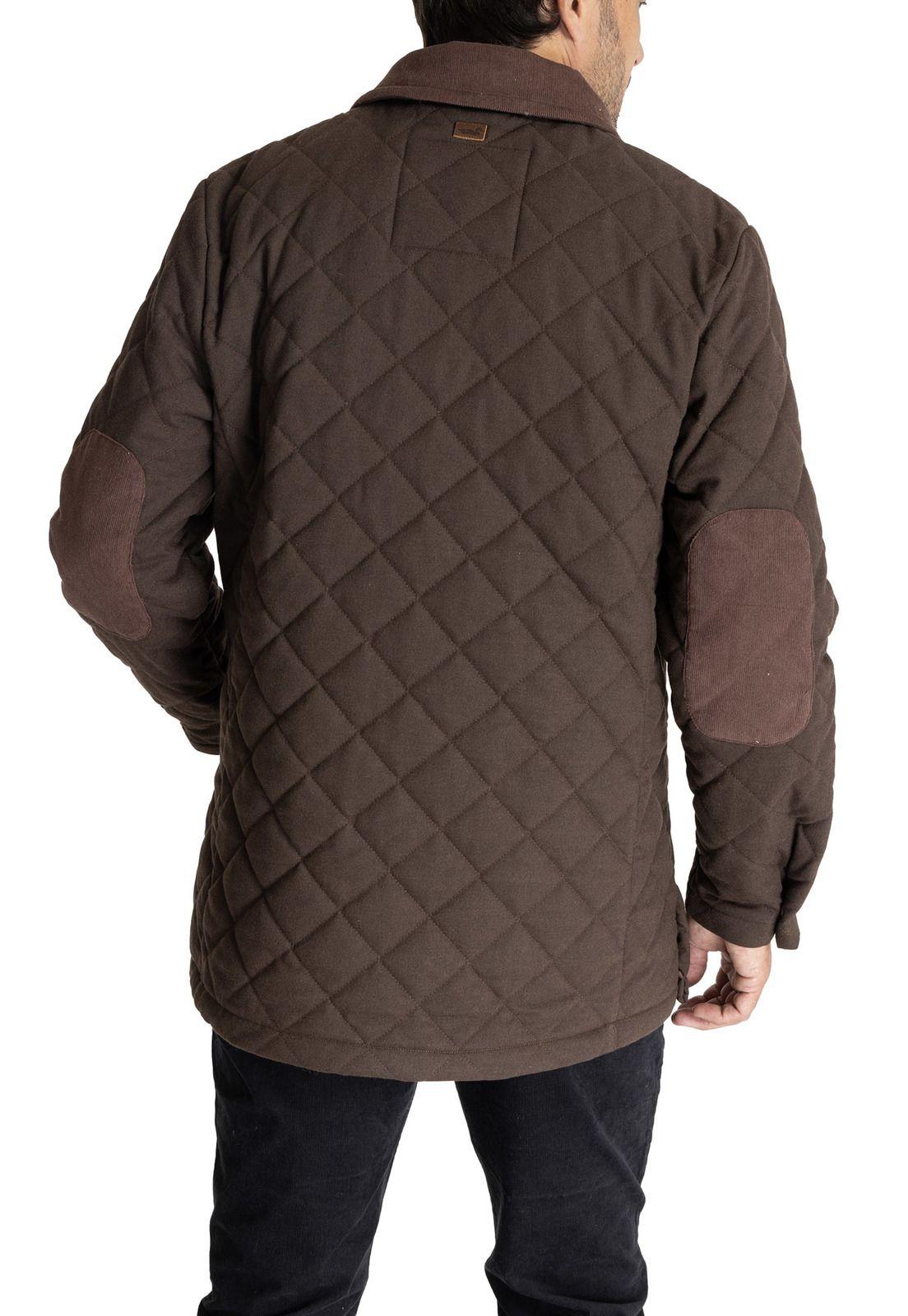 Chaqueta Hombre Stitch Café-5