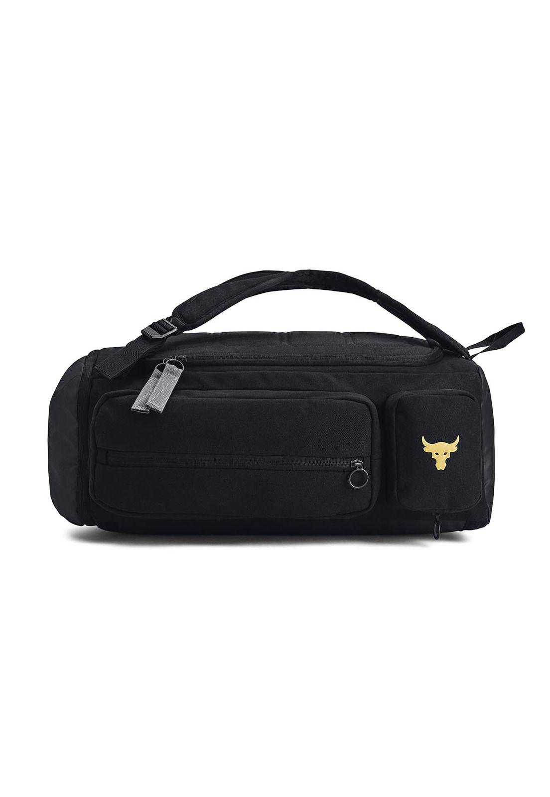 Mochila Duffle Project Rock Negro Hombre-0