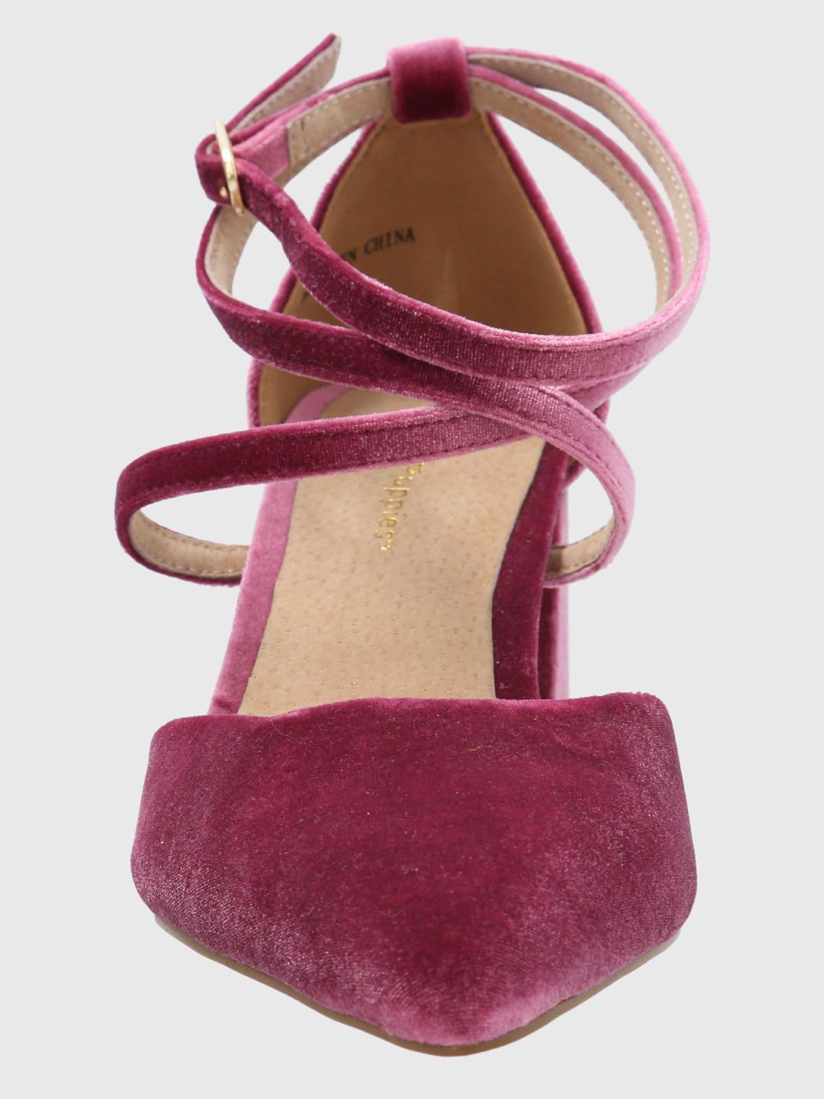 Zapato Vestir Mujer Cornnelia Morado-3
