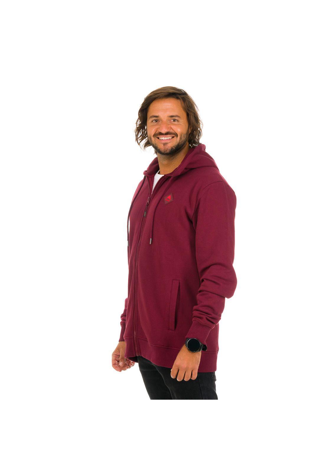 Polerón Hombre Carry Burdeo -1