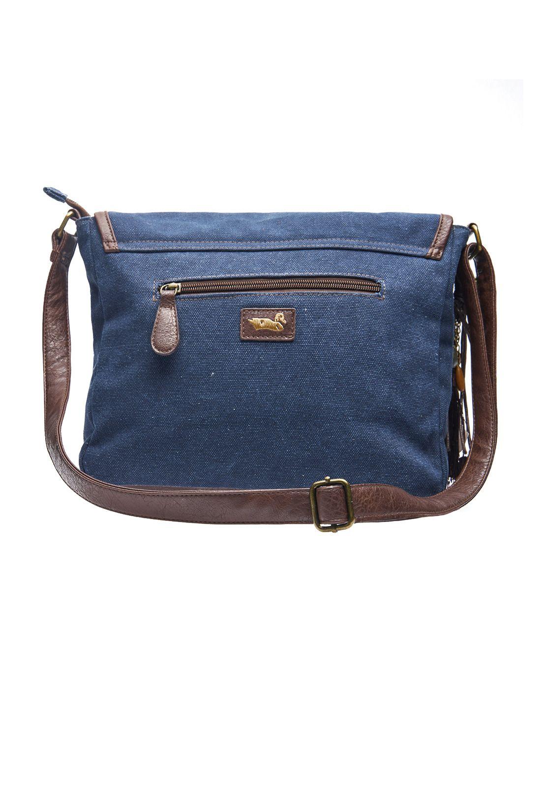 Cartera Mujer Bird Cross Azul-2