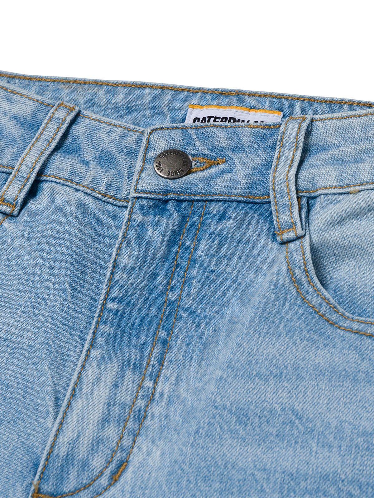 Jeans Mujer Denim Wide Leg Azul-9
