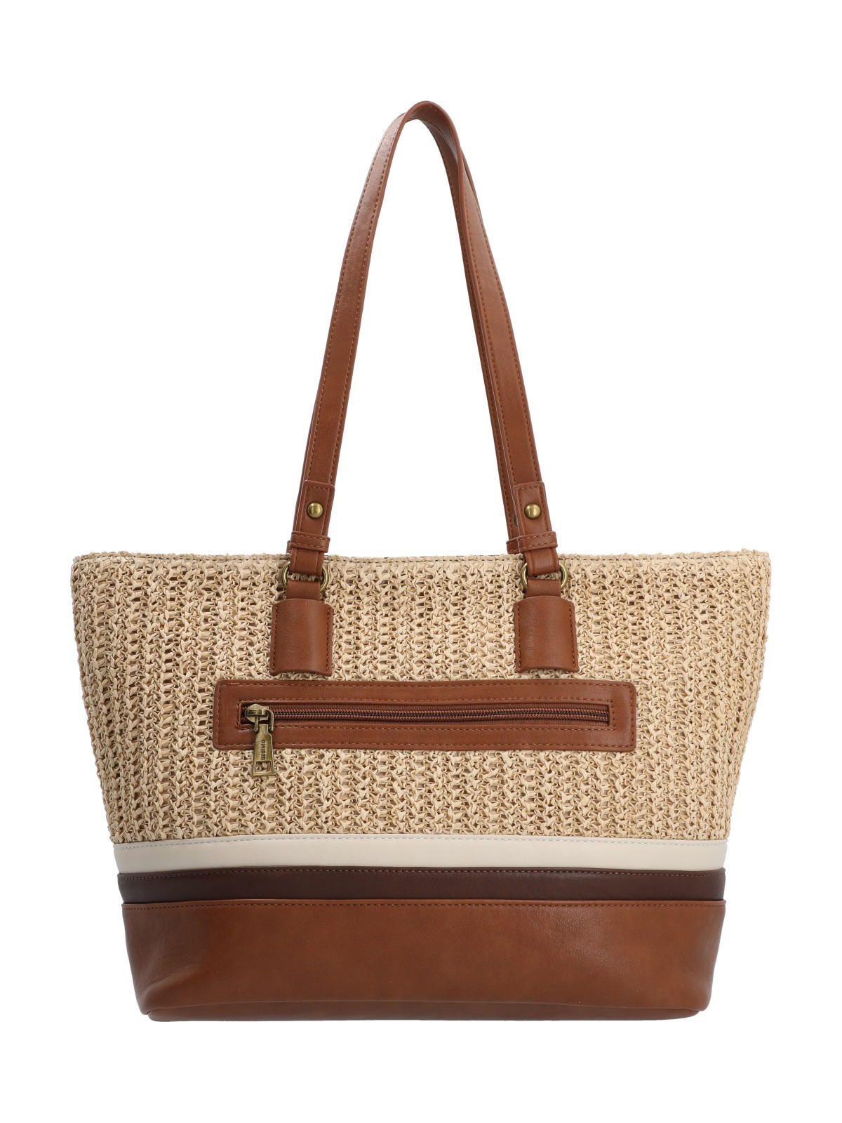 Cartera Mujer Rubix Tote Beige-2
