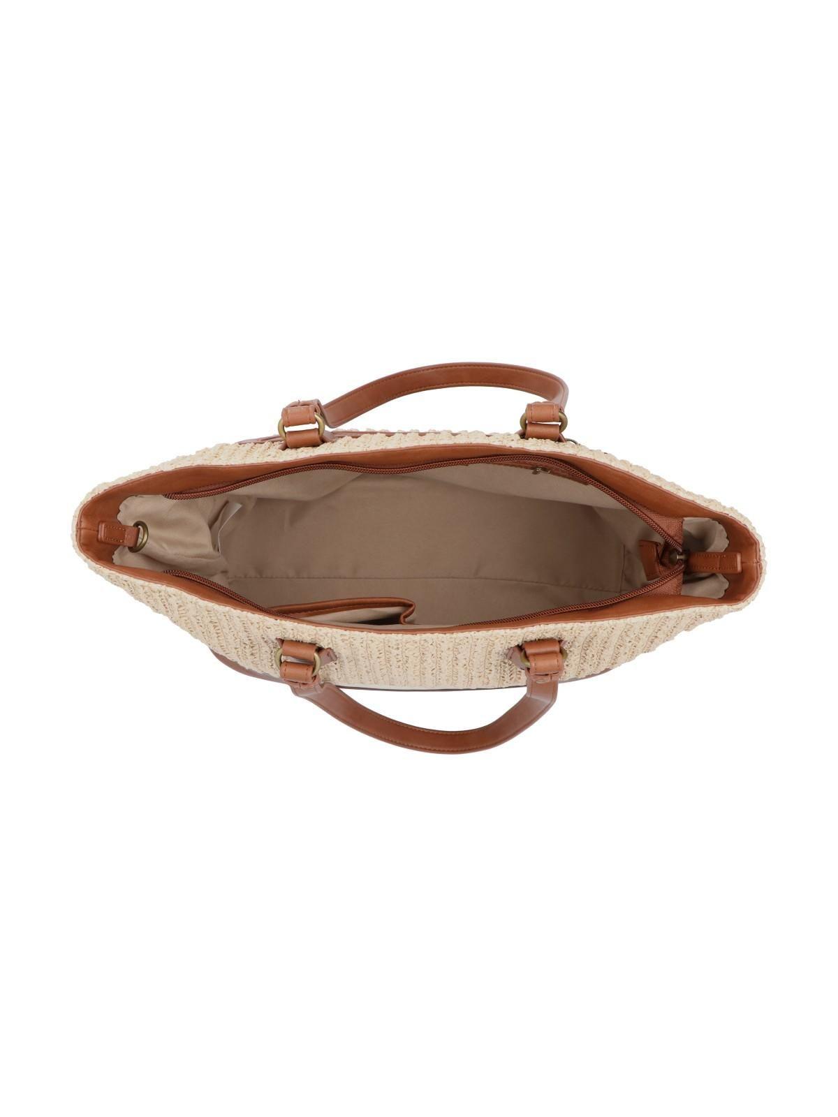 Cartera Mujer Rubix Tote Beige-3