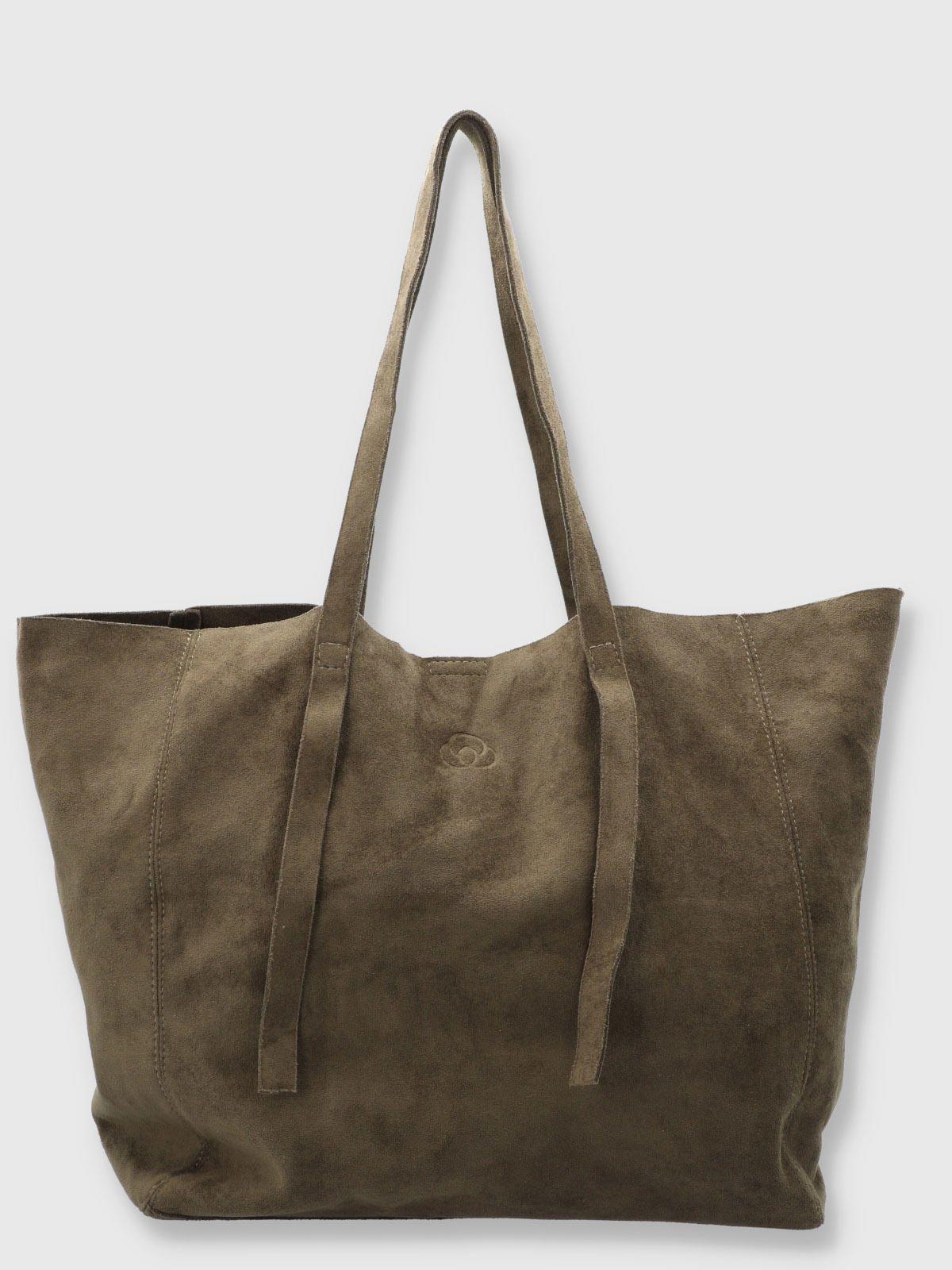 Bolso Mujer Suede Bag Verde-0
