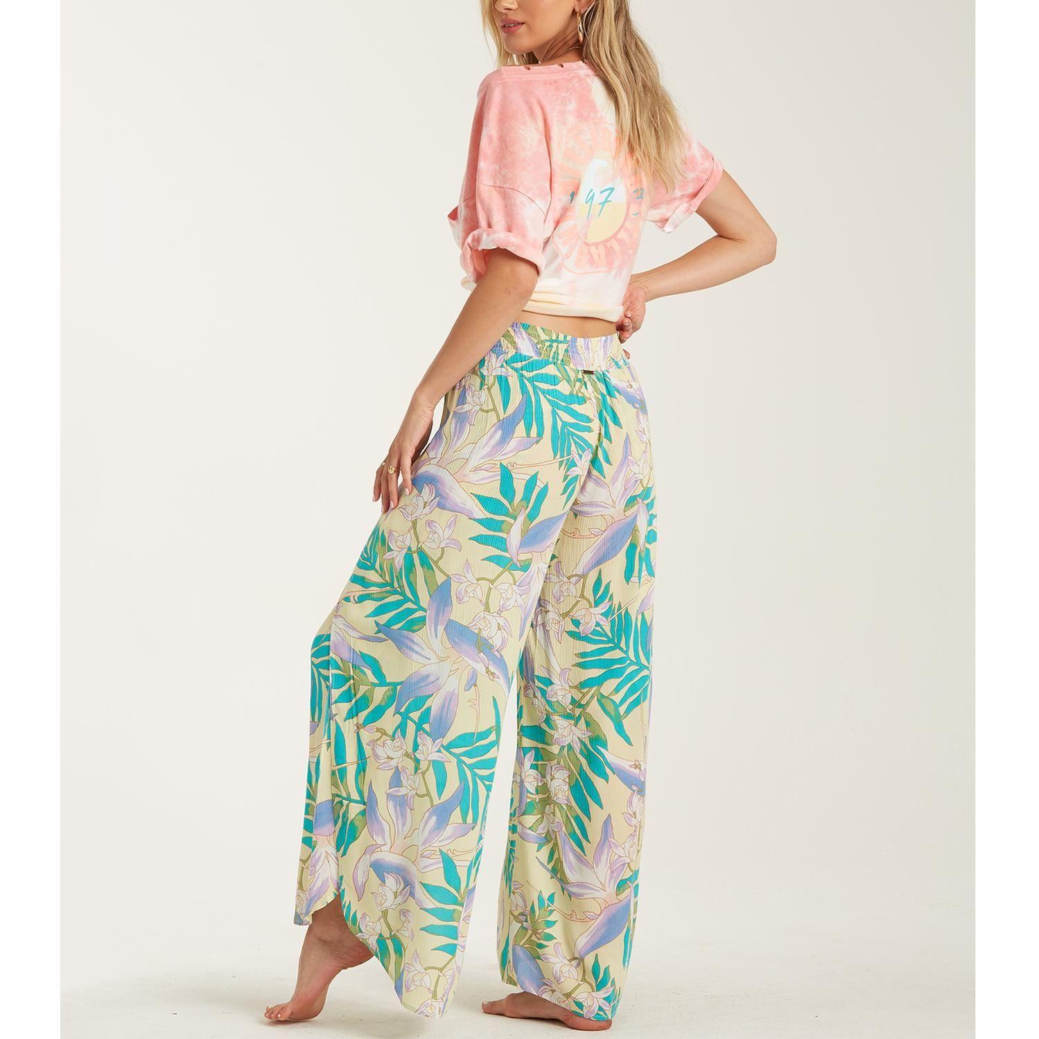 Pantalon  Wandering Soul Amarillo Mujer-2