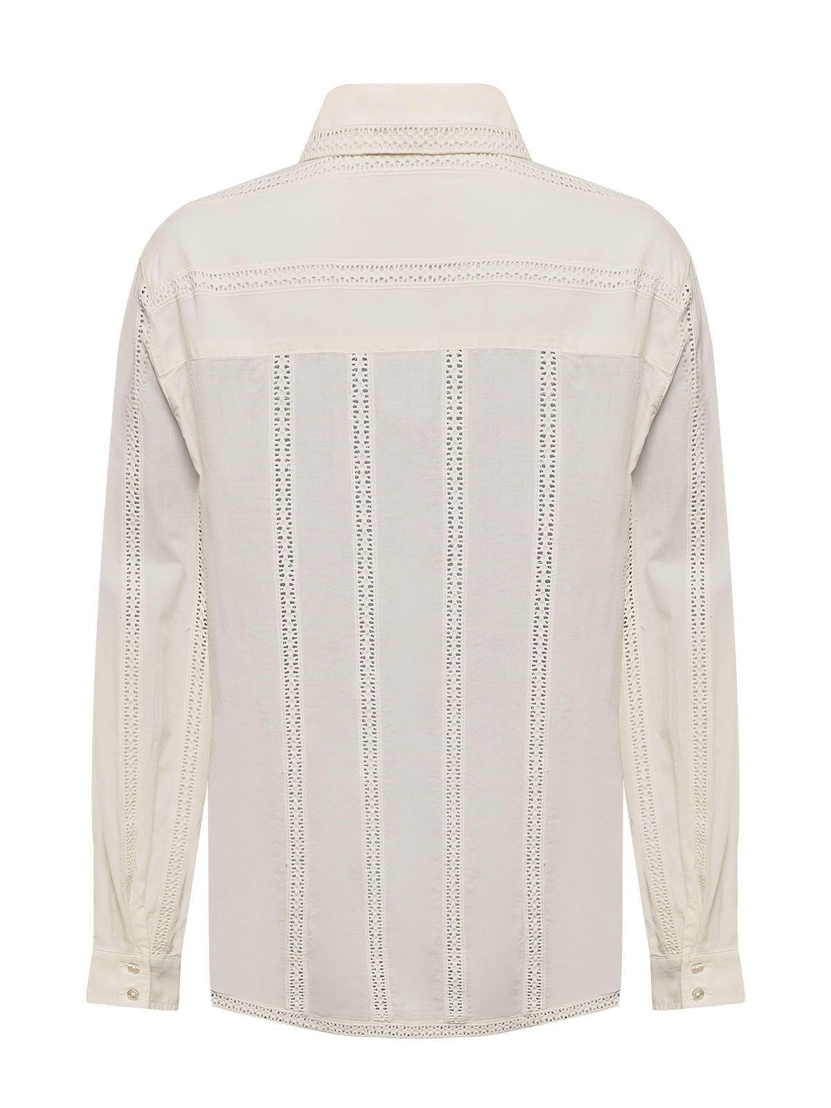 Blusa Algodón Orgánico Mujer Zambor Blanco -1