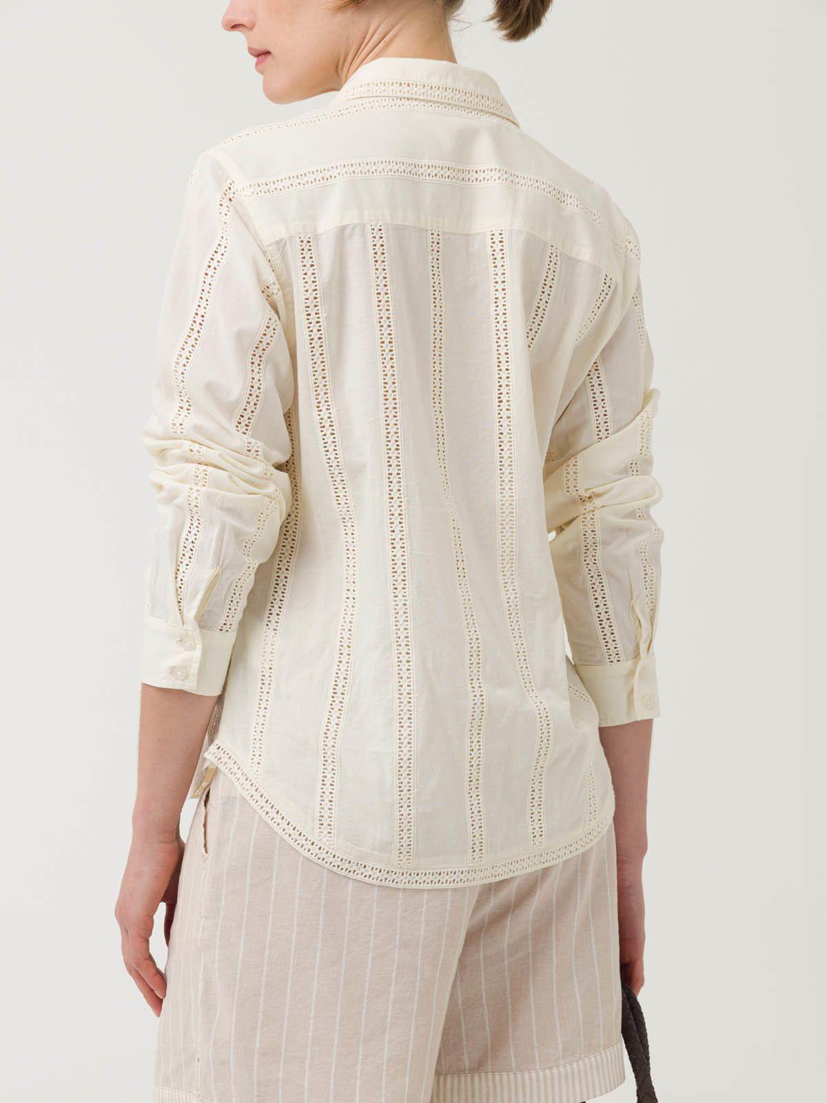 Blusa Algodón Orgánico Mujer Zambor Blanco -5