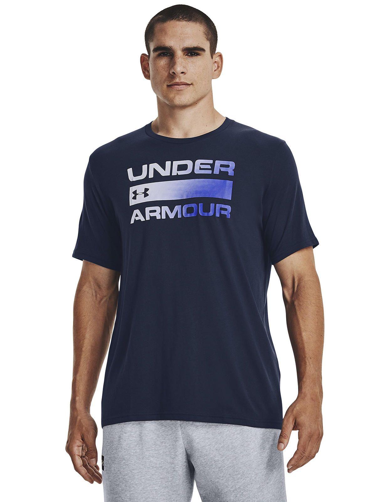 Polera manga corta TeamWordmrk hombre Azul-3