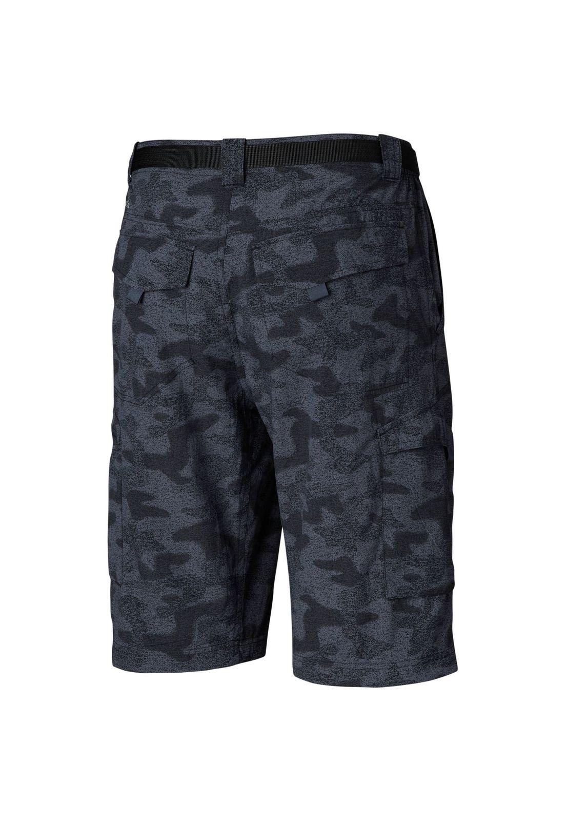 Short Silver Ridge™ Printed Cargo Short Negro-1