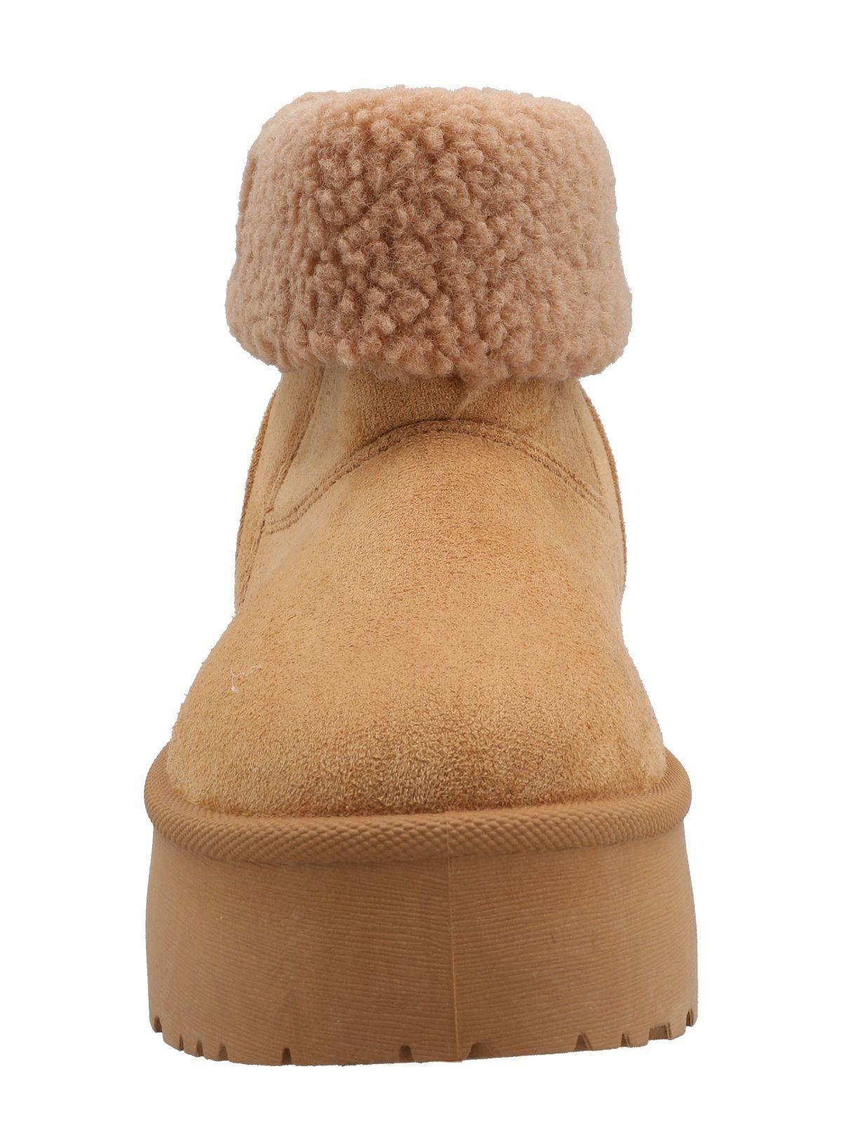 Botín Mujer Drusilla Camel-4