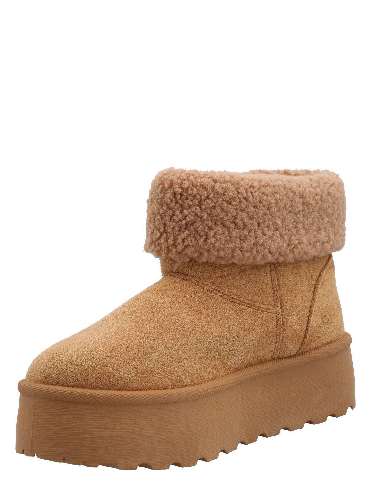 Botín Mujer Drusilla Camel-5