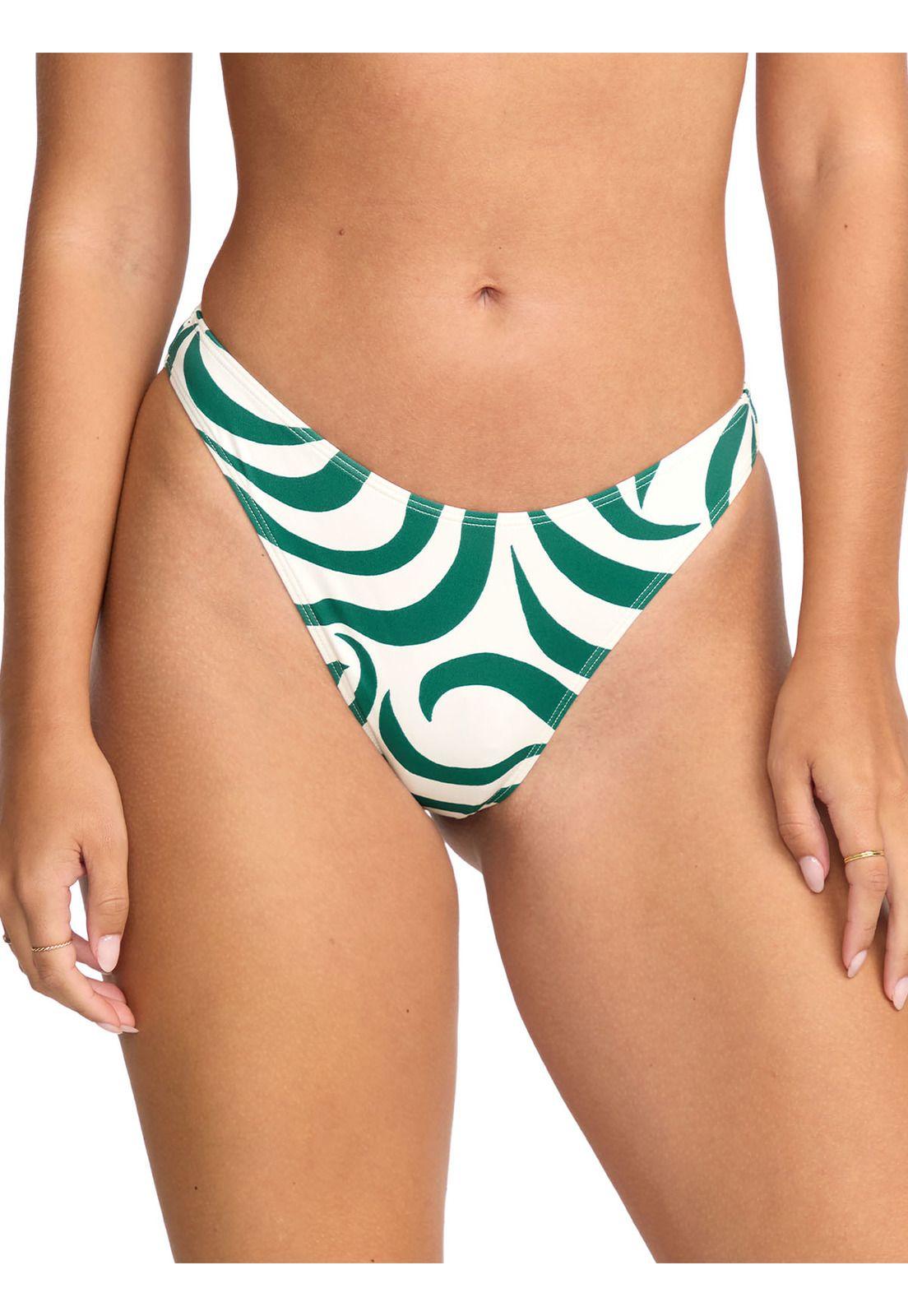 Bikini calzón Mujer All the waves Verde-3