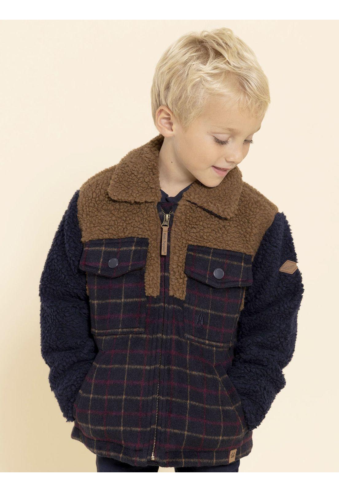 Chaqueta Cocker Niño Amarillo-1