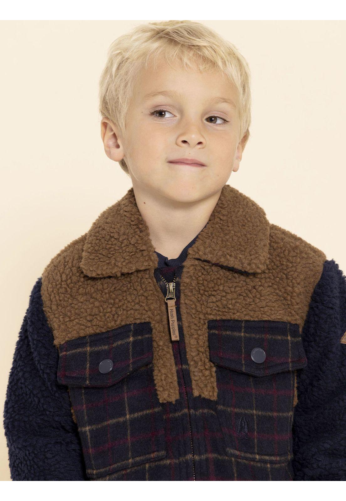 Chaqueta Cocker Niño Amarillo-3