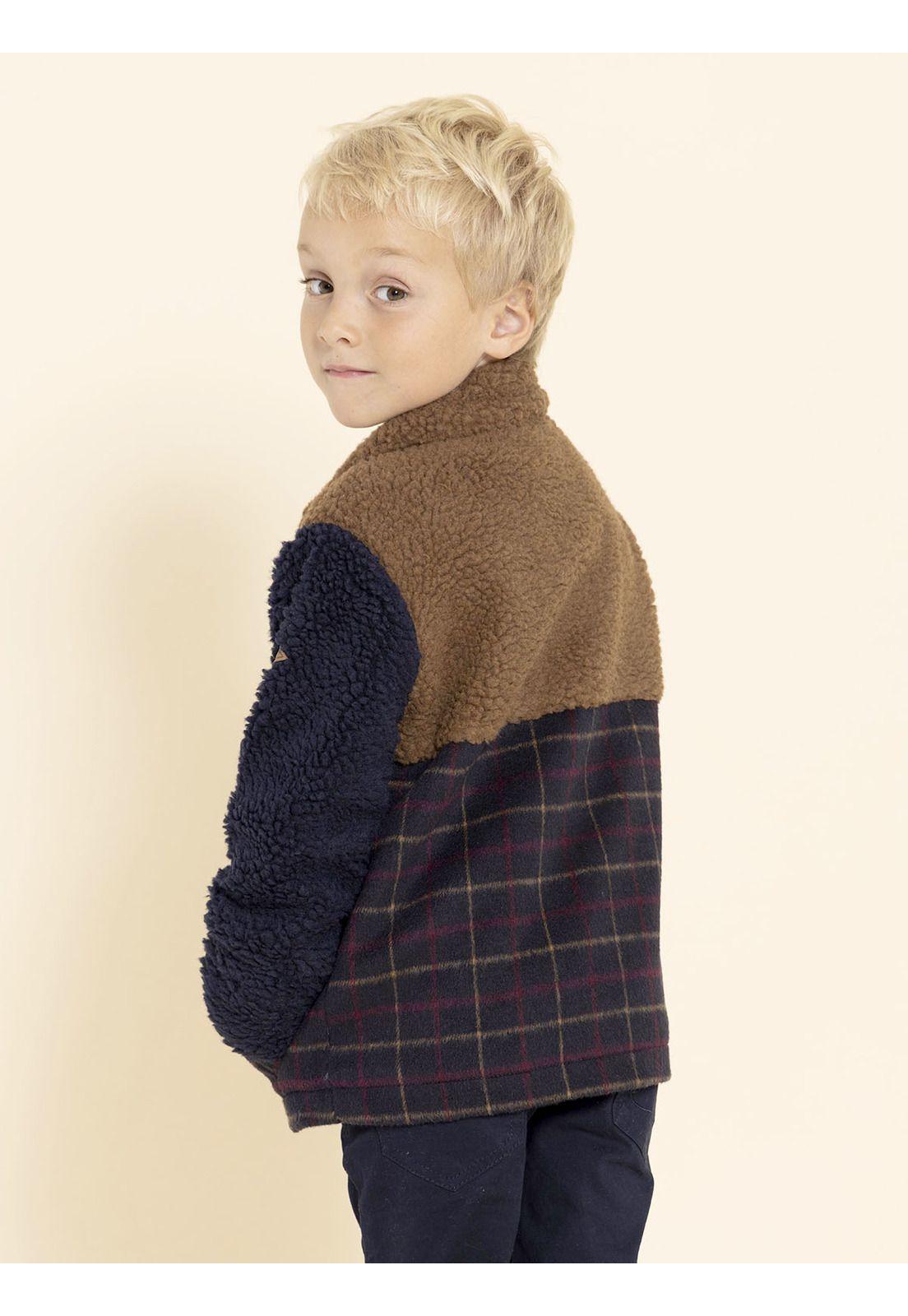 Chaqueta Cocker Niño Amarillo-4