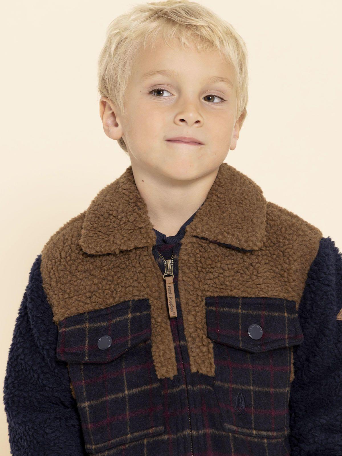 Chaqueta Cocker Niño Amarillo-3