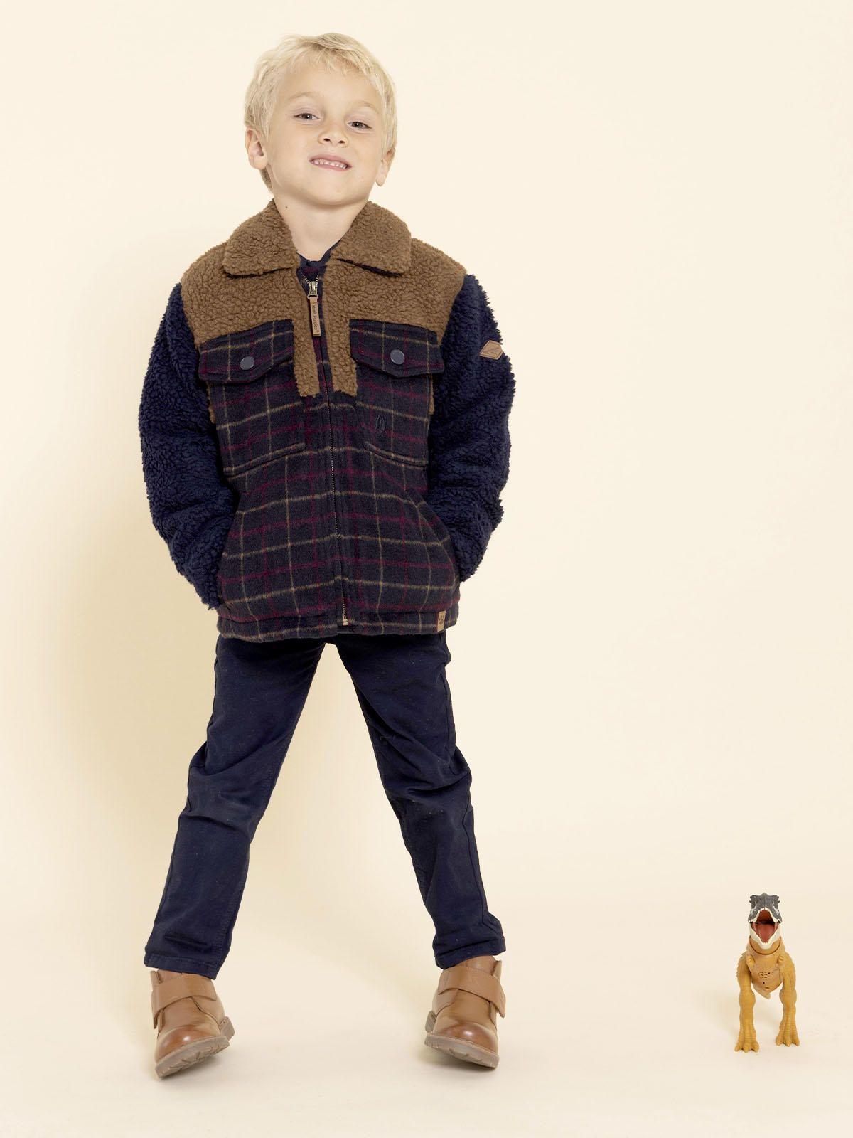 Chaqueta Cocker Niño Amarillo-5