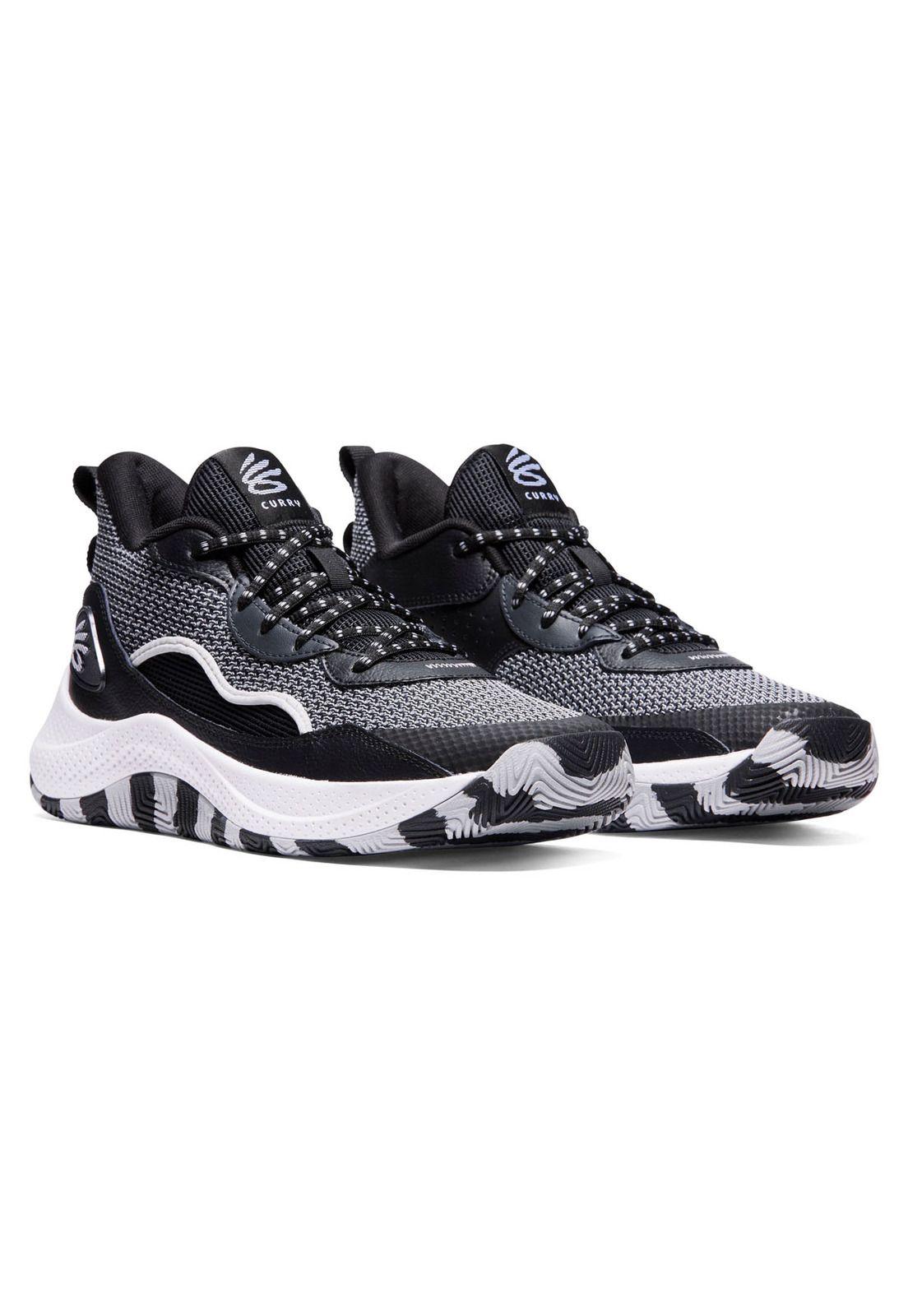 Zapatillas Bsketball Curry 3Z unisex Negro-5