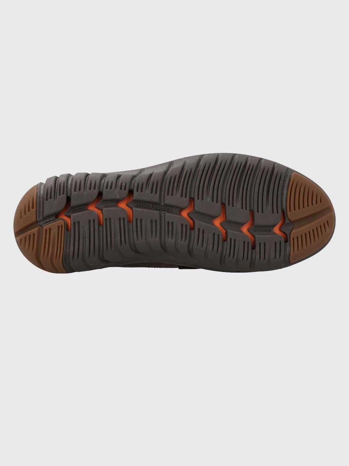 Zapato Cuero Hombre Smart Oxford Café-7