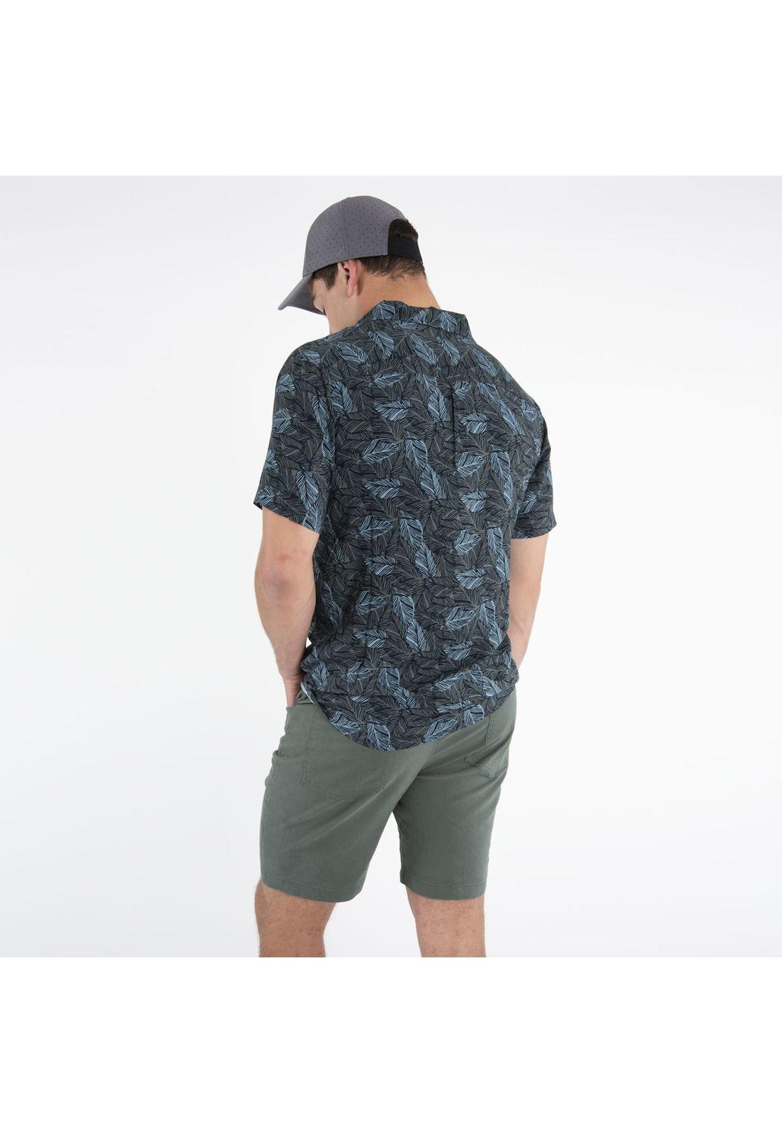 Camisa Hombre Laos Shirt Azul-2