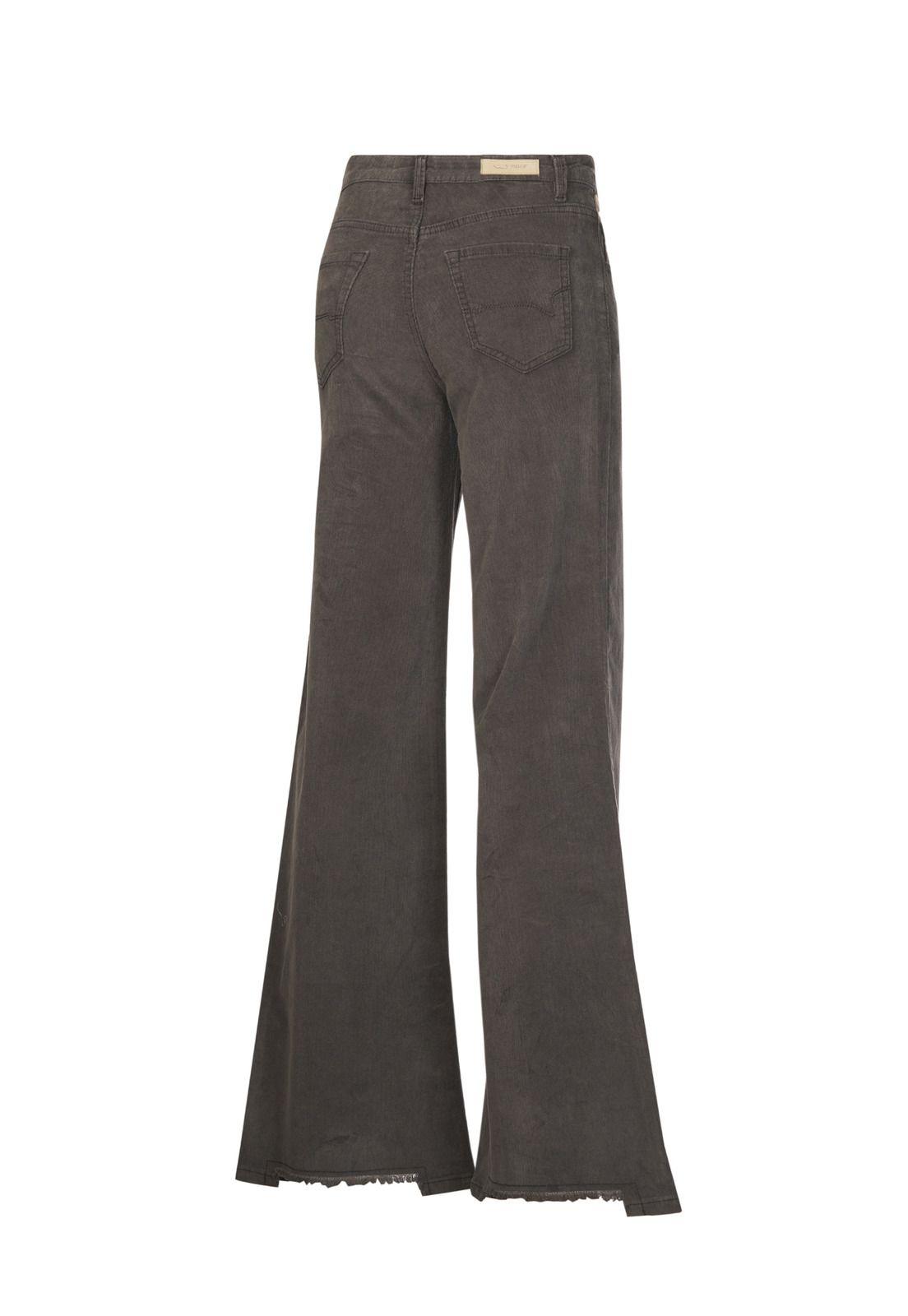 Pantalón Mujer Anna Gris-1