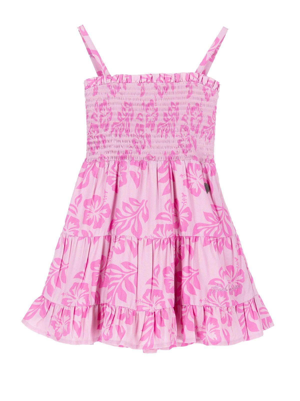 Vestido Niña Butterfly Rosado-0