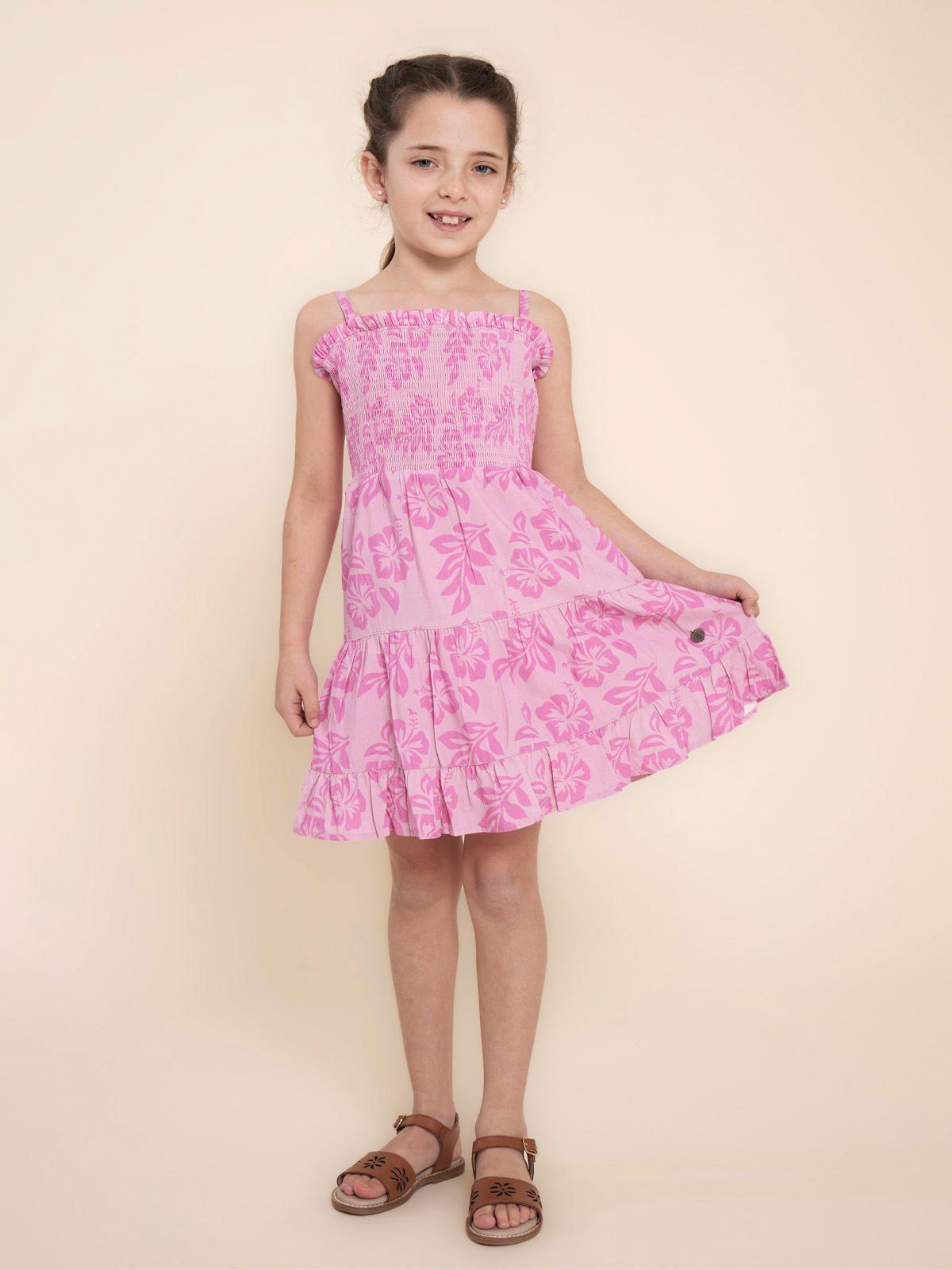 Vestido Niña Butterfly Rosado-1