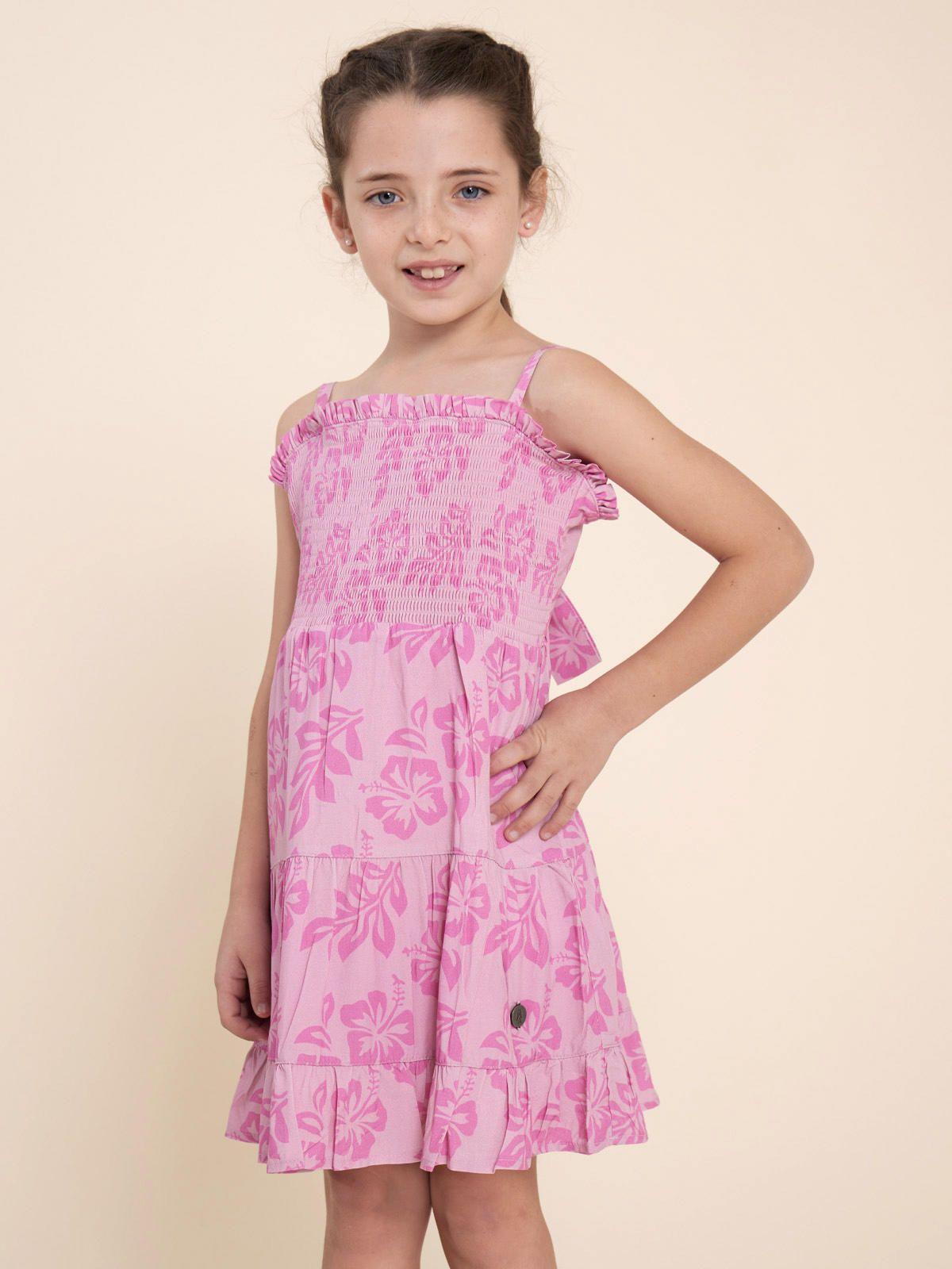 Vestido Niña Butterfly Rosado-3