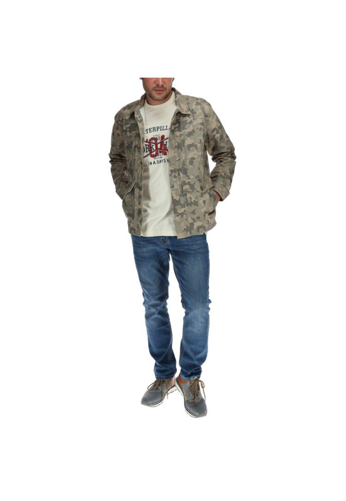 Chaqueta Hombre Gravelly Chore Jacket Marrón-4