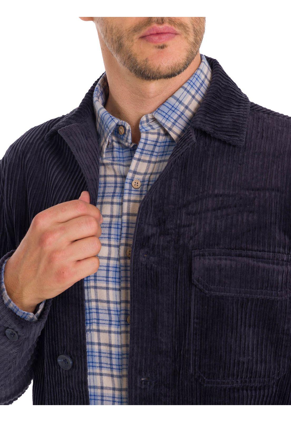 Chaqueta Algodón Hombre Bellagio Azul-7