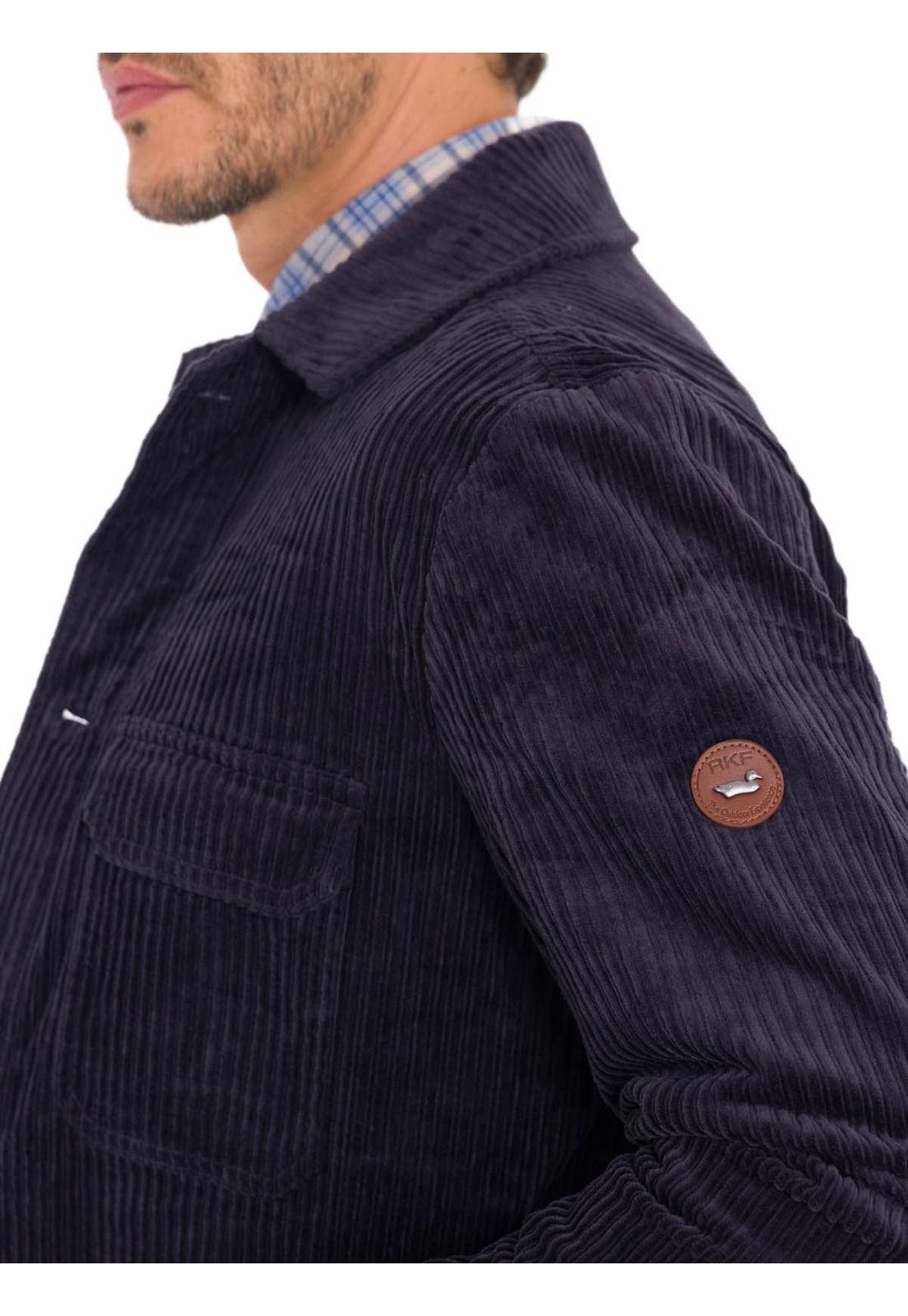 Chaqueta Algodón Hombre Bellagio Azul-8