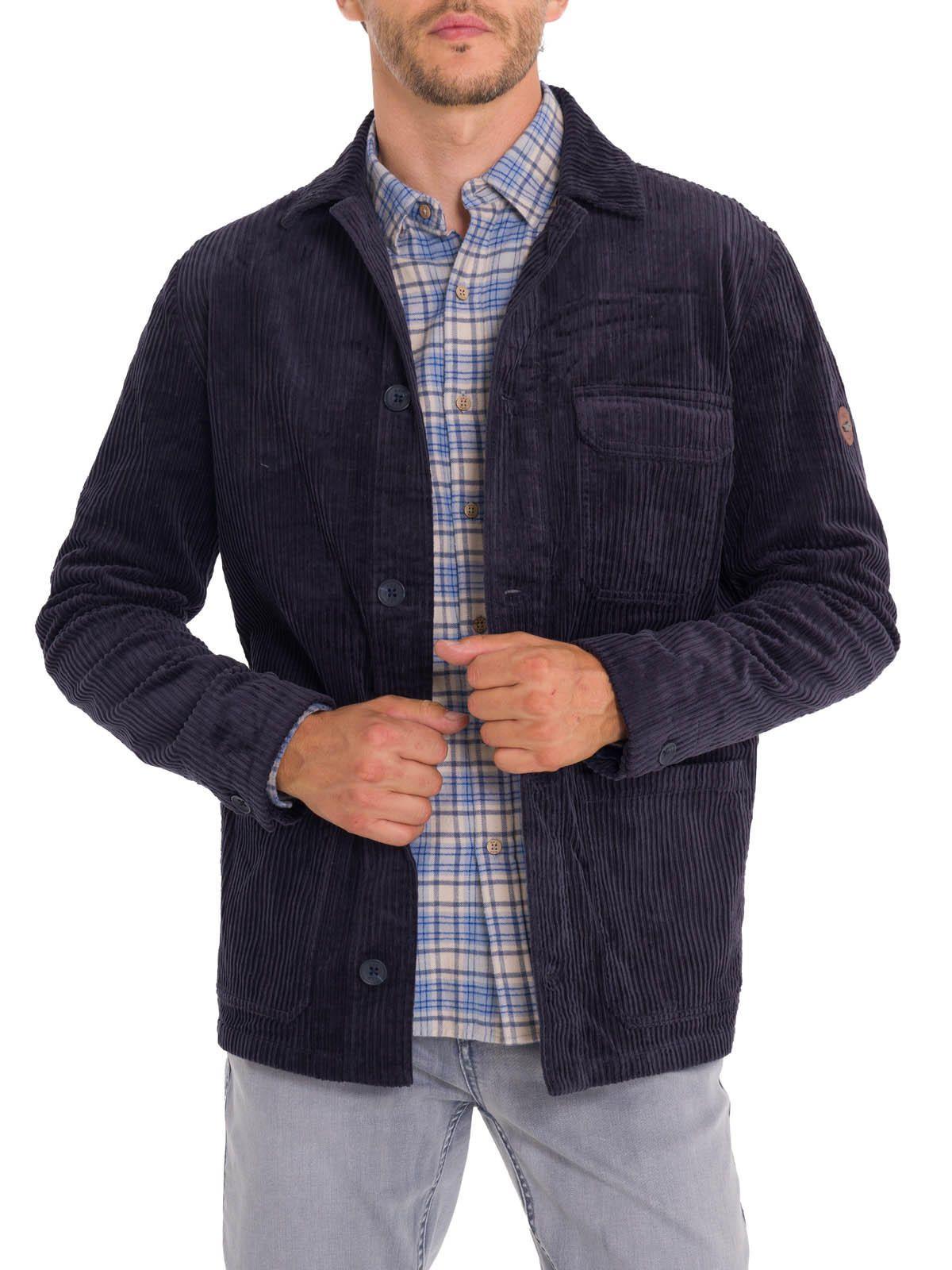 Chaqueta Algodón Hombre Bellagio Azul-5
