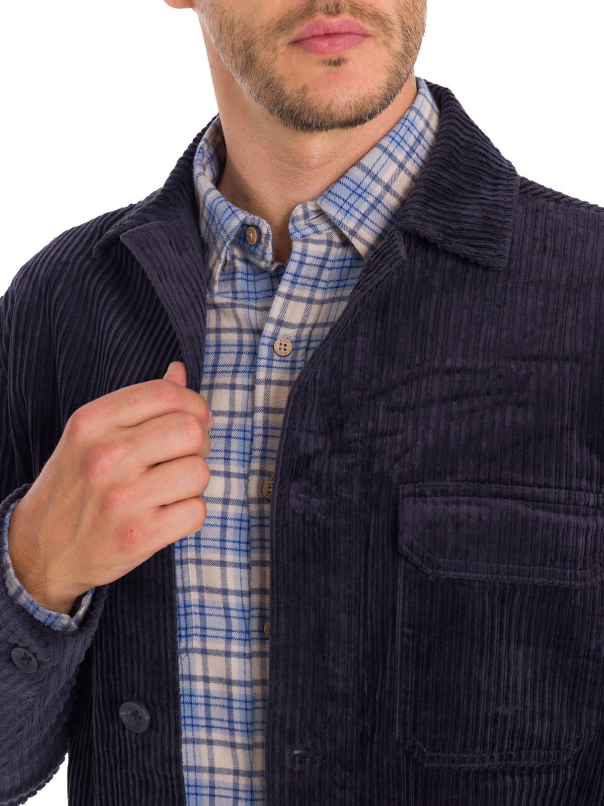 Chaqueta Algodón Hombre Bellagio Azul-7