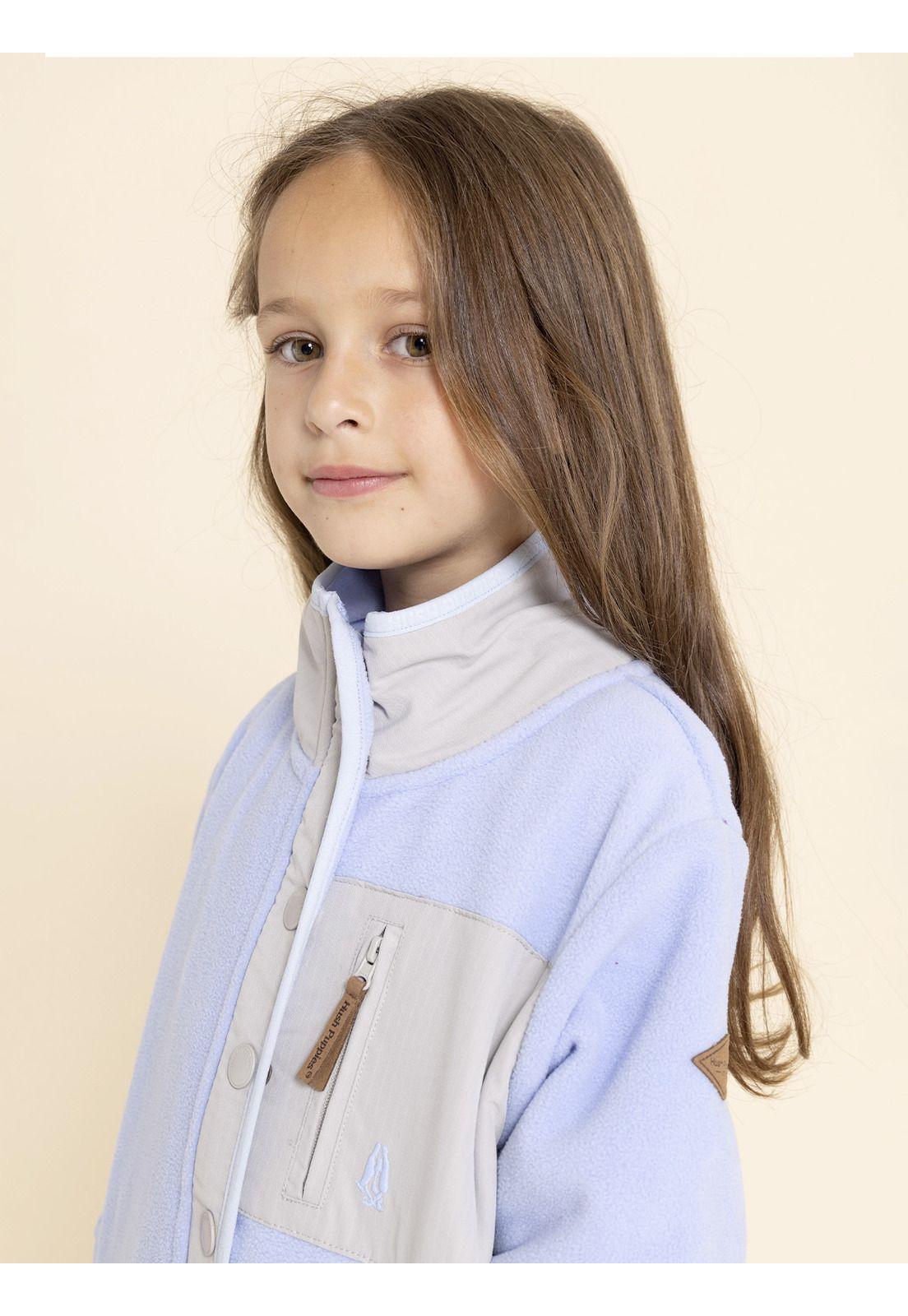 Polar Shaggy Niña Celeste-3