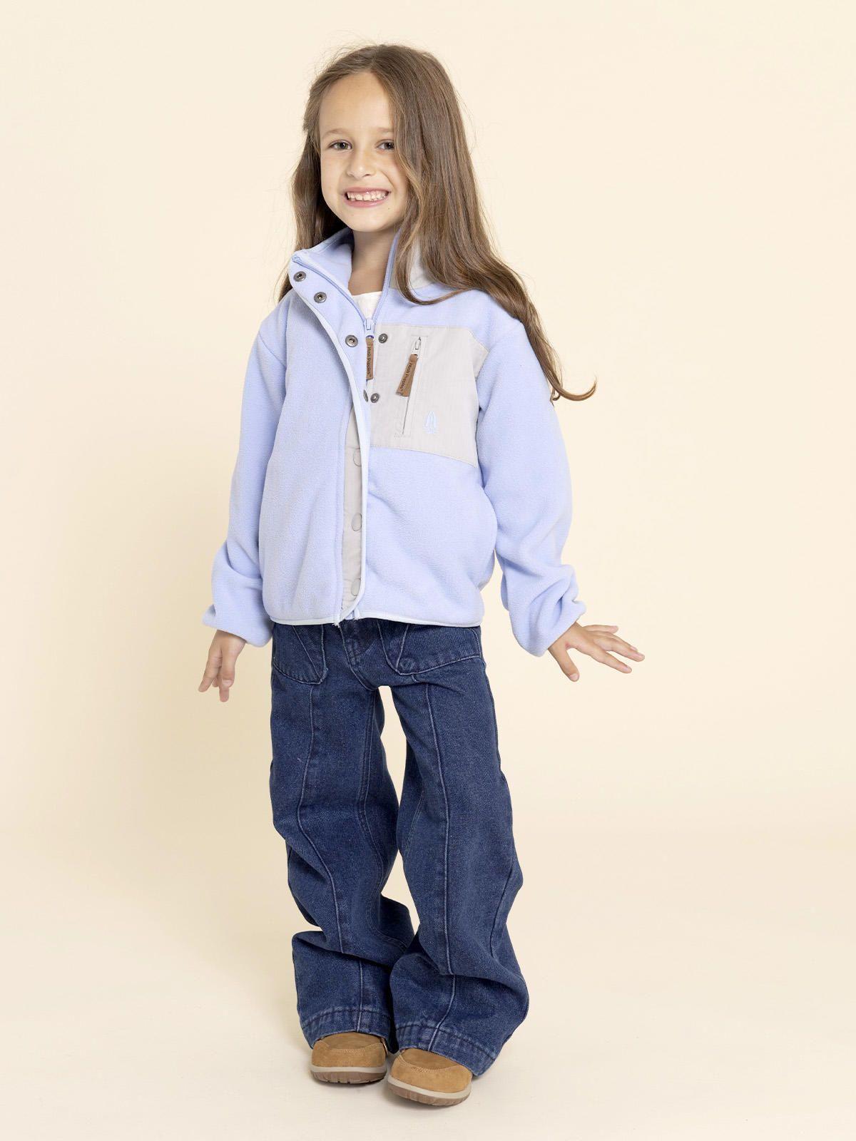 Polar Shaggy Niña Celeste-5