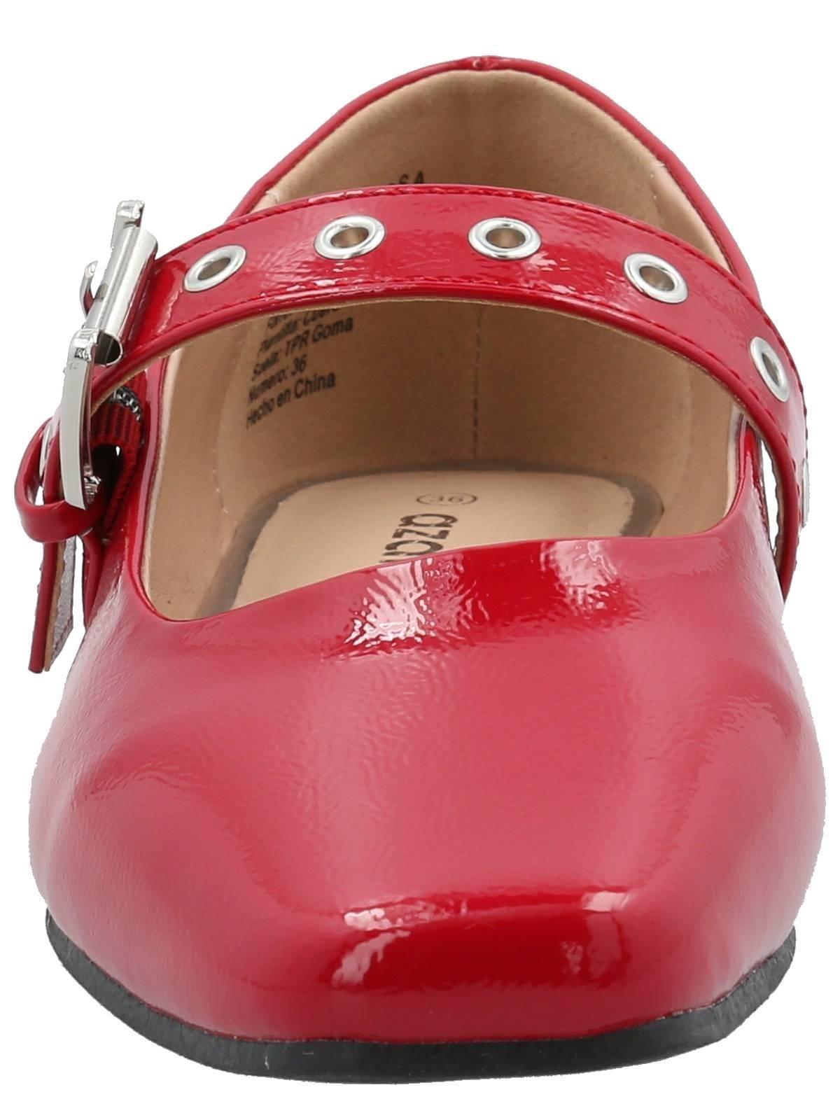 Ballerina Chelsea Mujer Rojo-4
