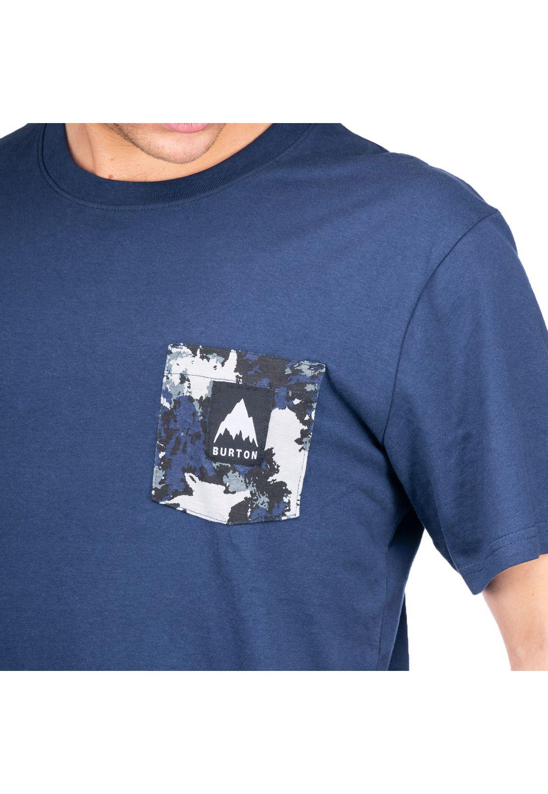 Polera M/C Hombre Deep Azul -3