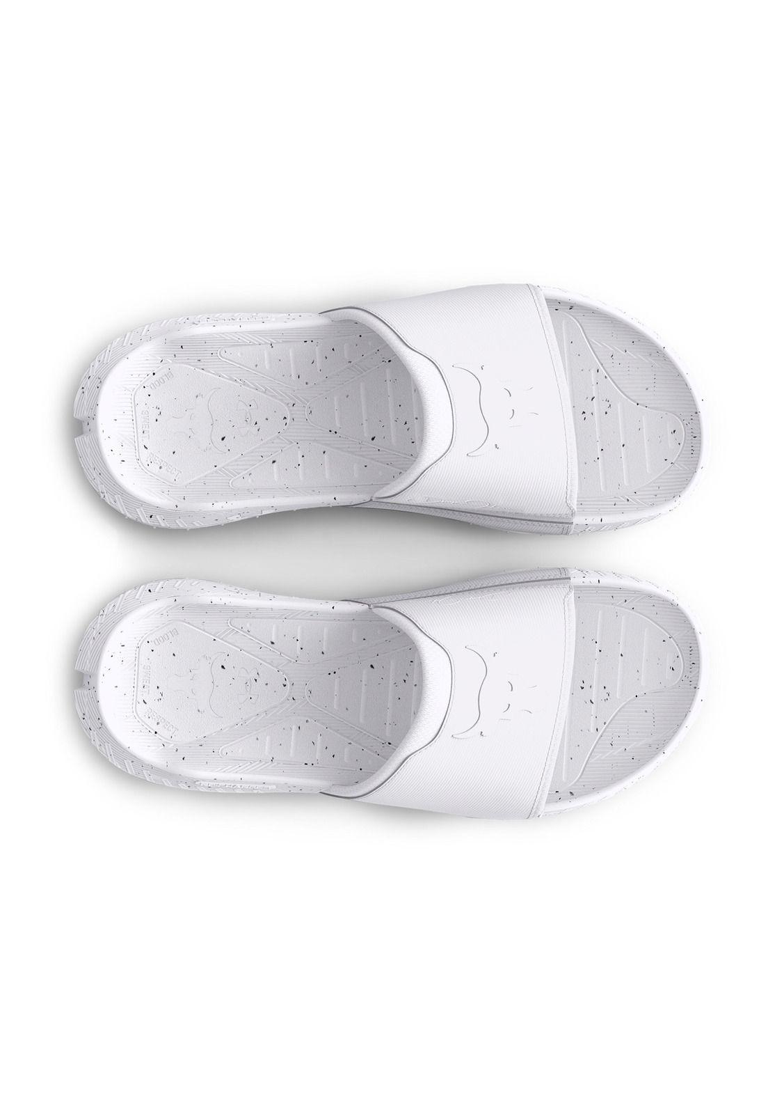 Sandalia Under Armour UA U Rock 3 Sl Unisex Blanco-4